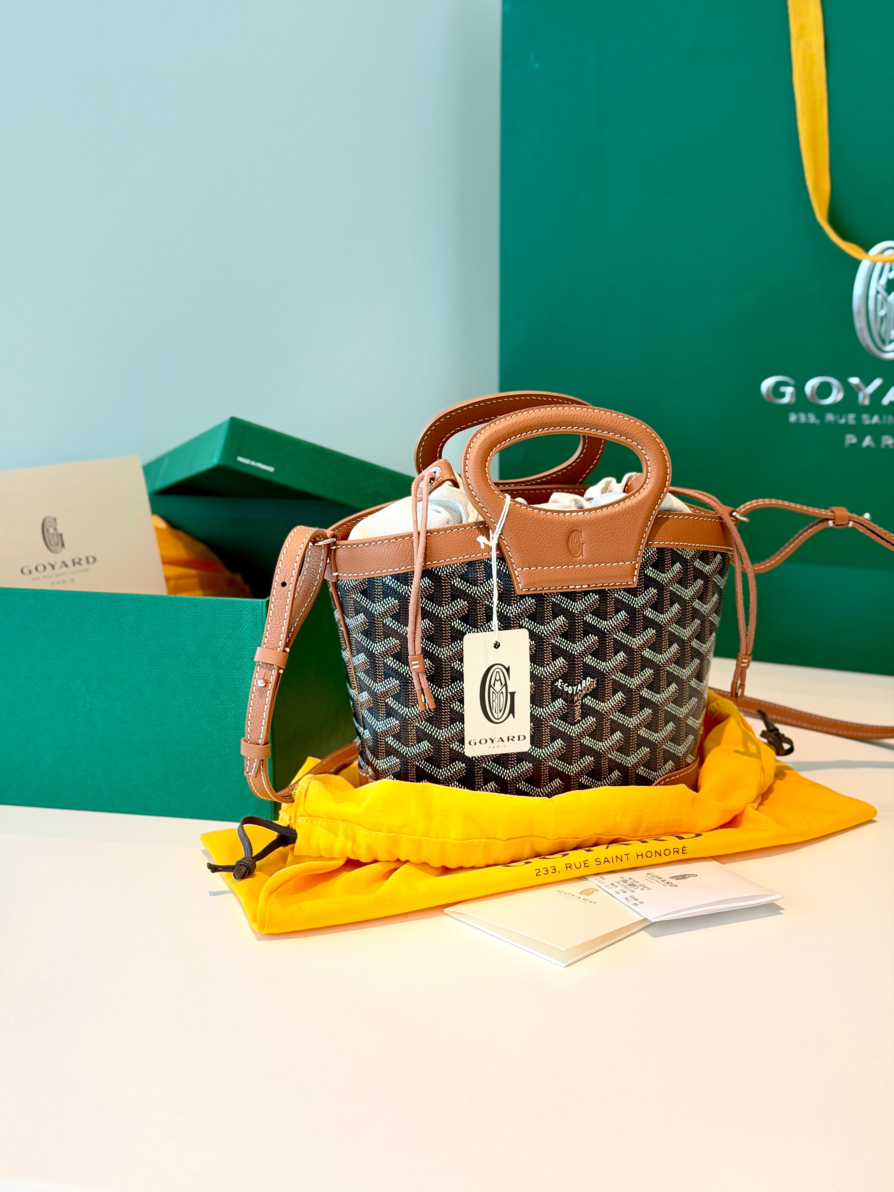 Goyard Beluga Mini Bag - Tan