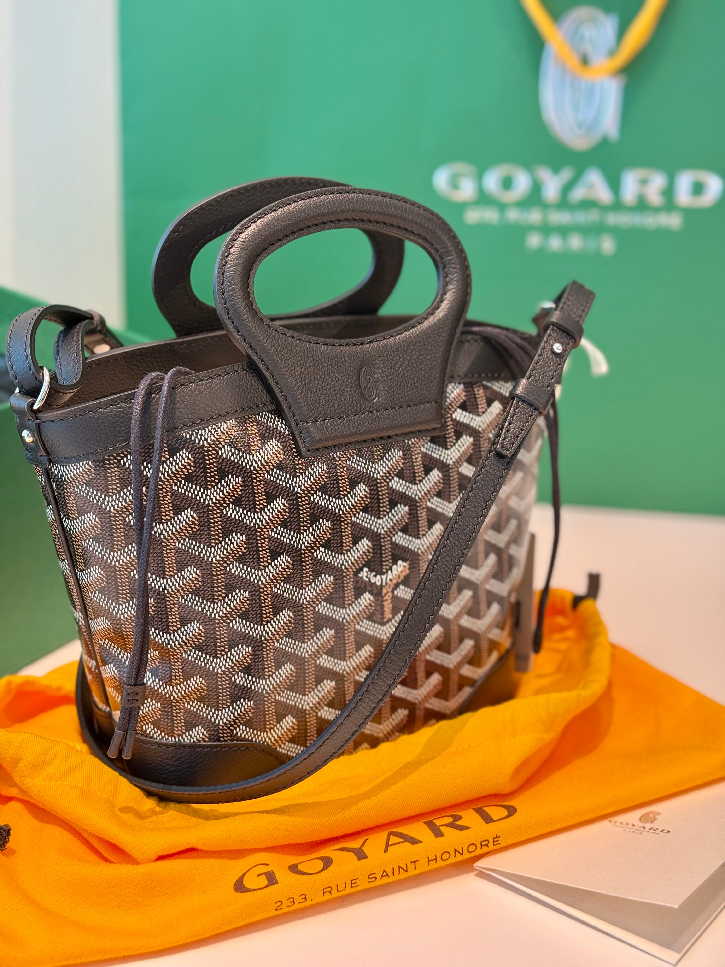 Goyard Beluga Mini Bag - Black