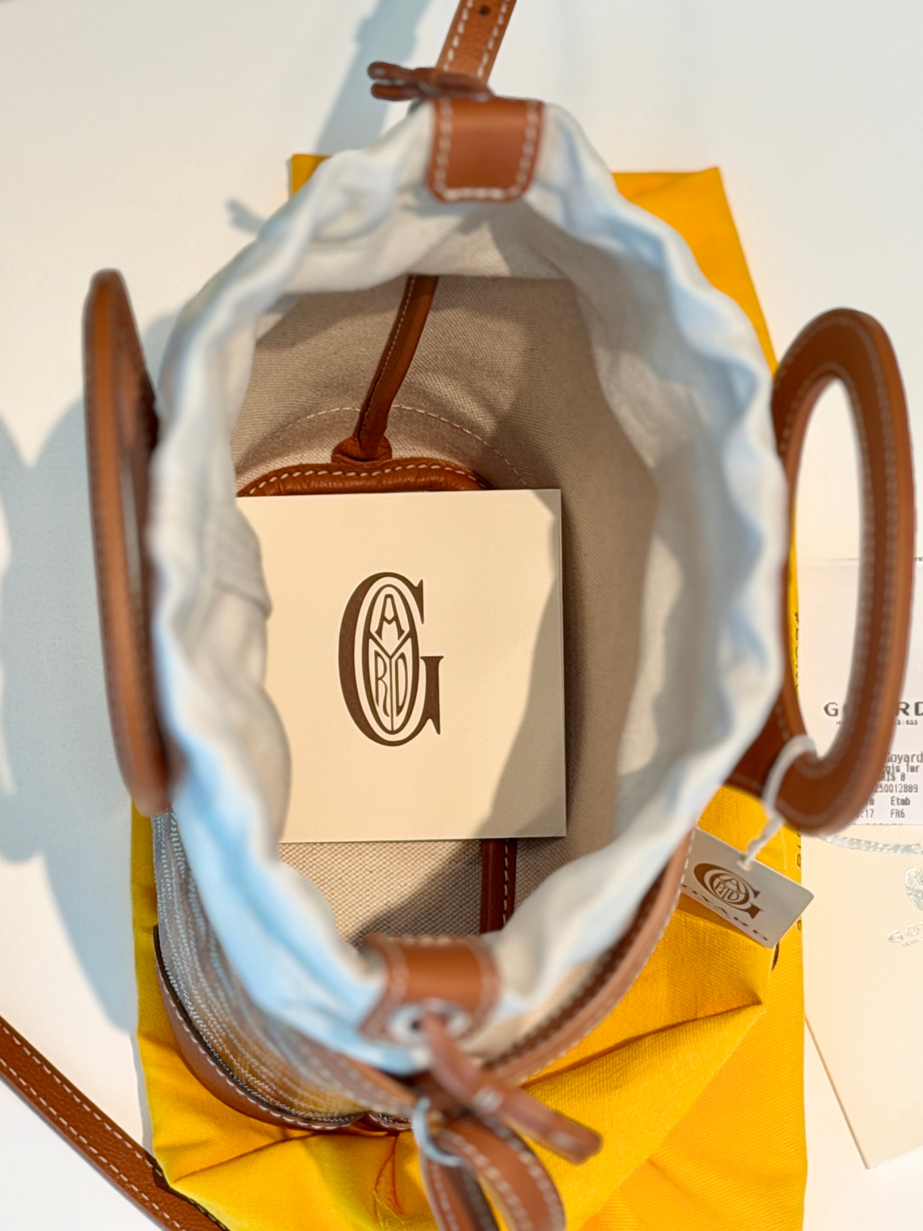 Goyard Beluga Mini Bag - Tan