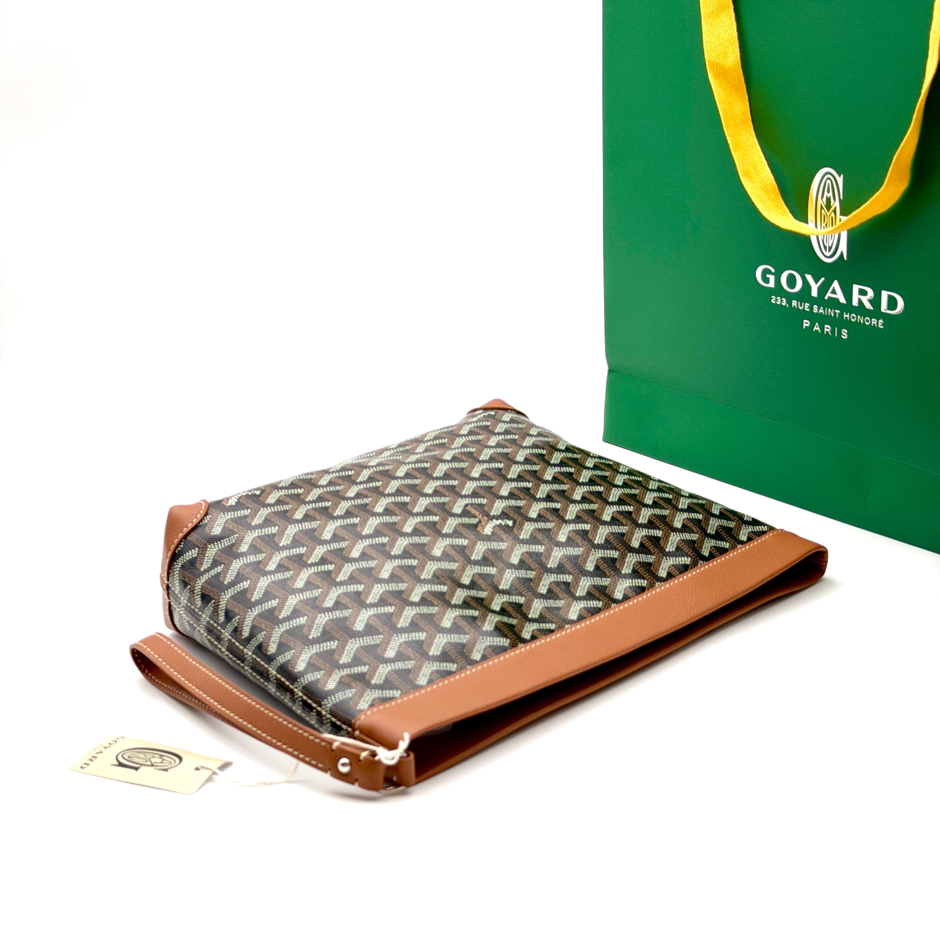 Goyard Conti Pouch - Tan