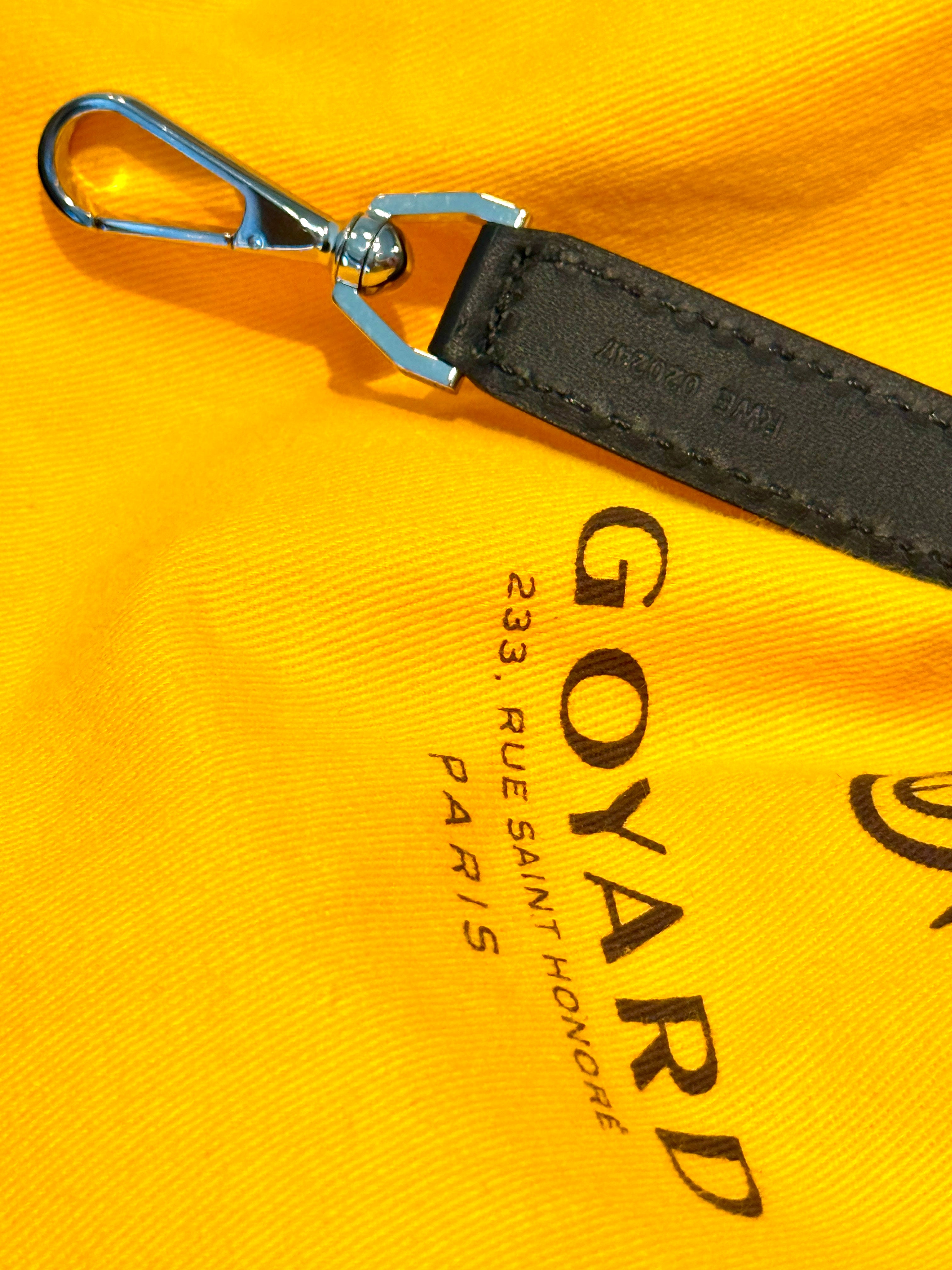 Goyard Leather PM Strap - Black