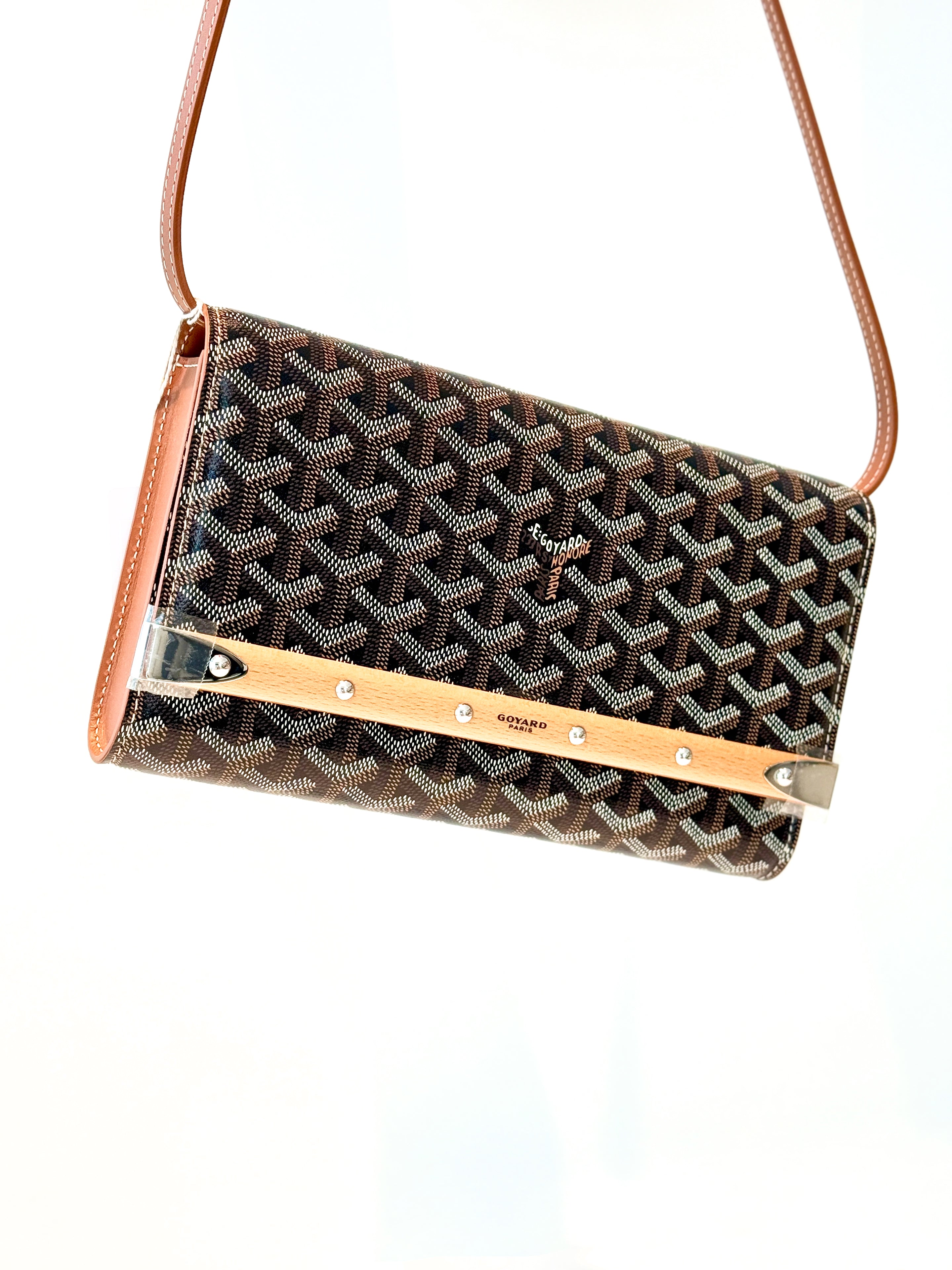Goyard Monte Carlo PM Clutch - Tan