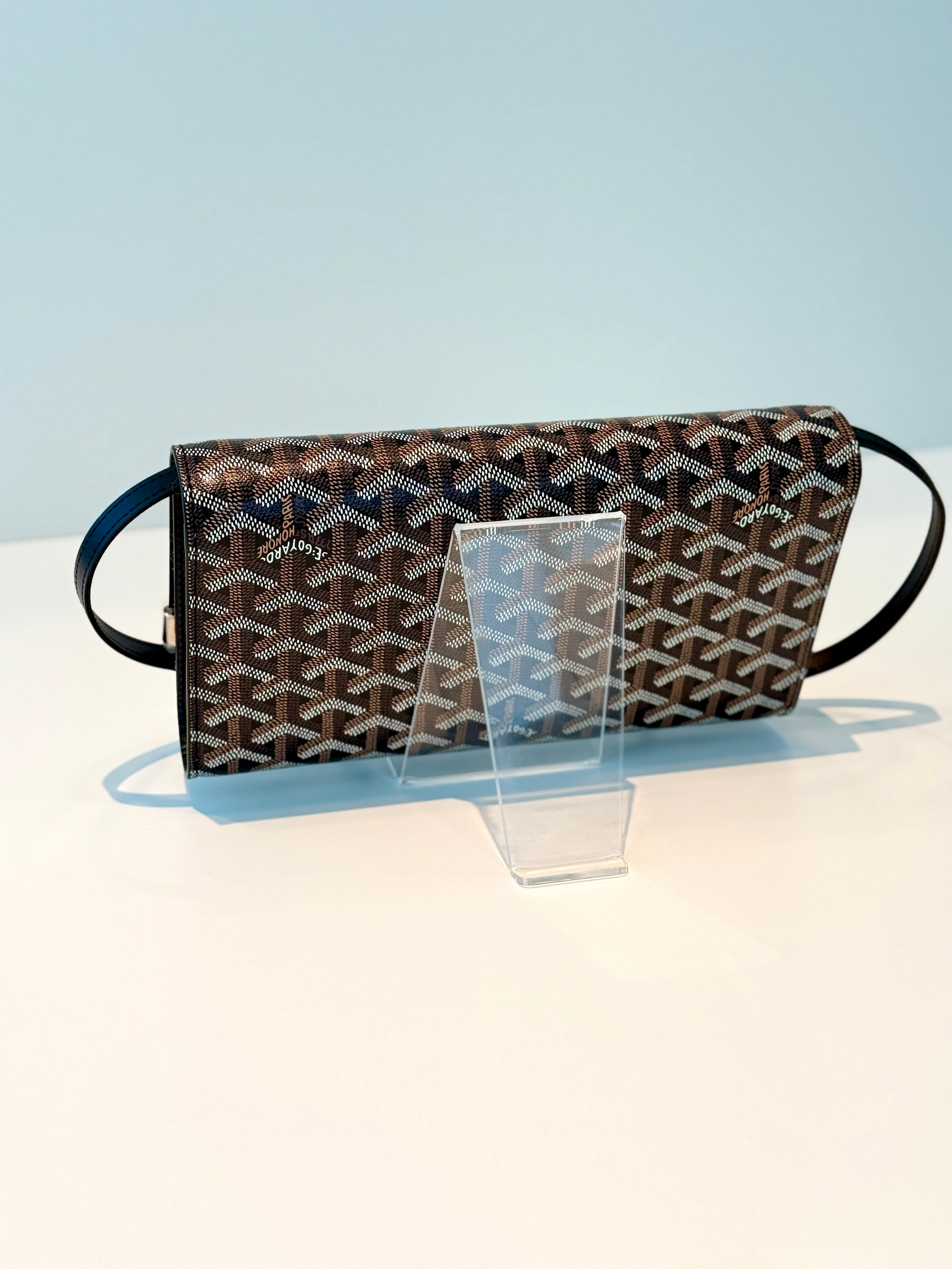 Goyard Monte Carlo PM Clutch - Black