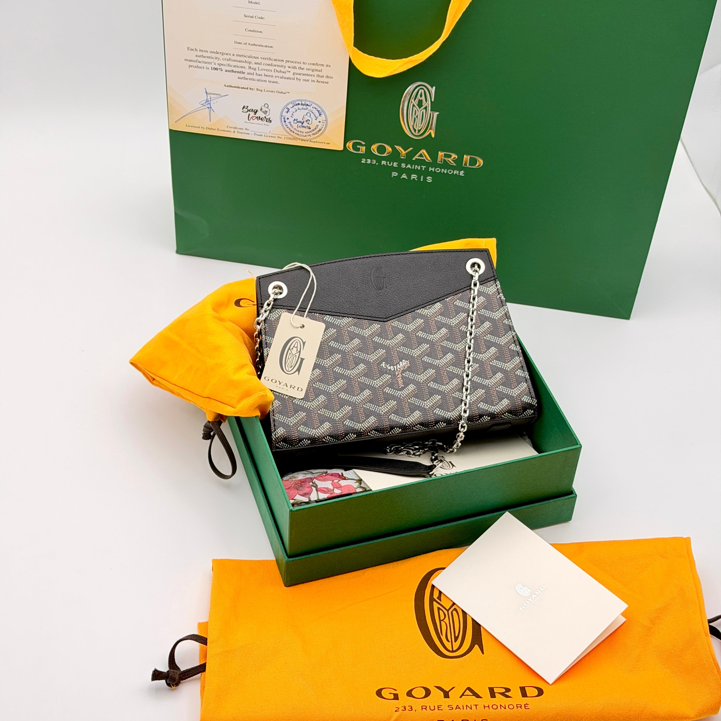 Goyard Rouette Structuré Mini Bag - Black