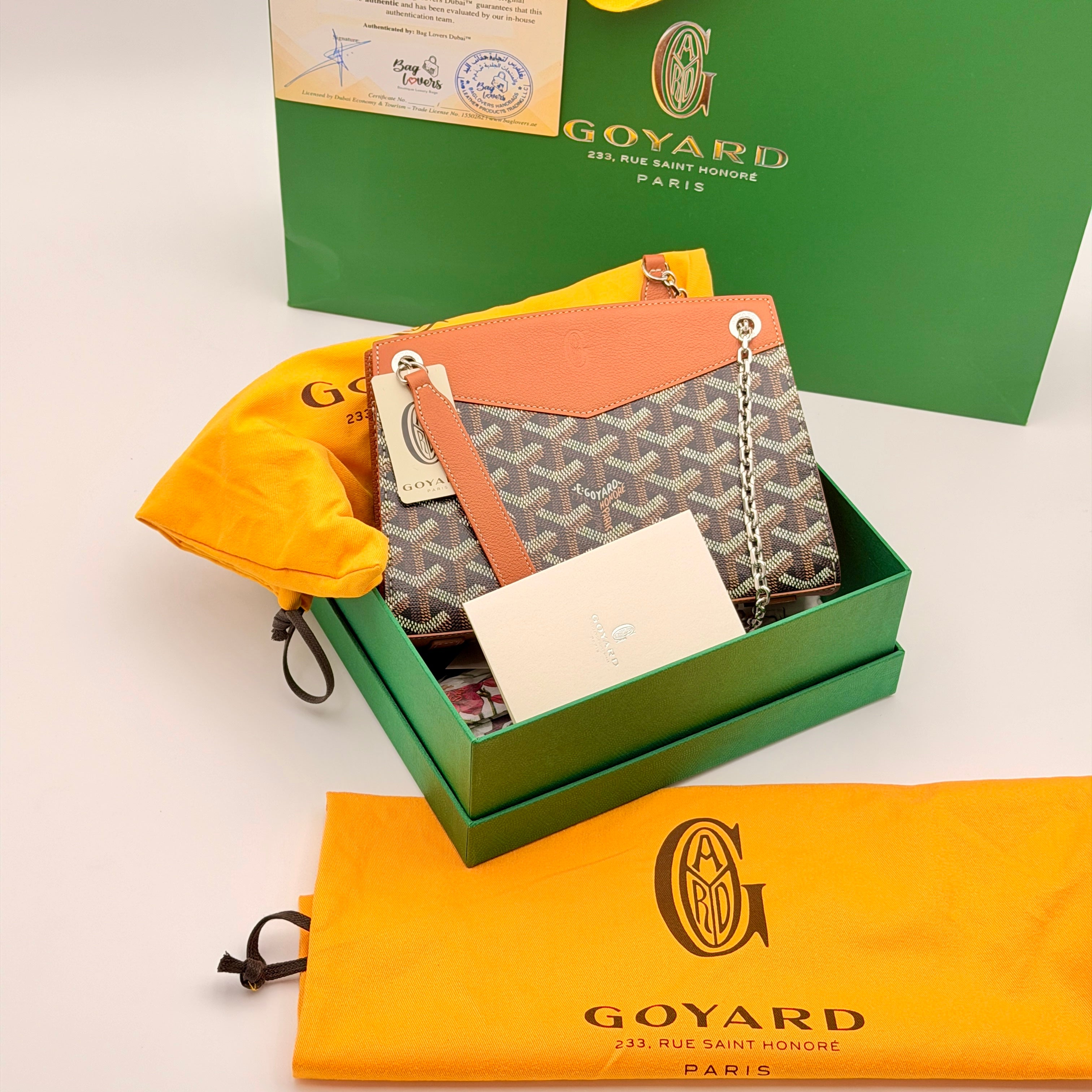 Goyard Rouette Structuré Mini Bag - Tan