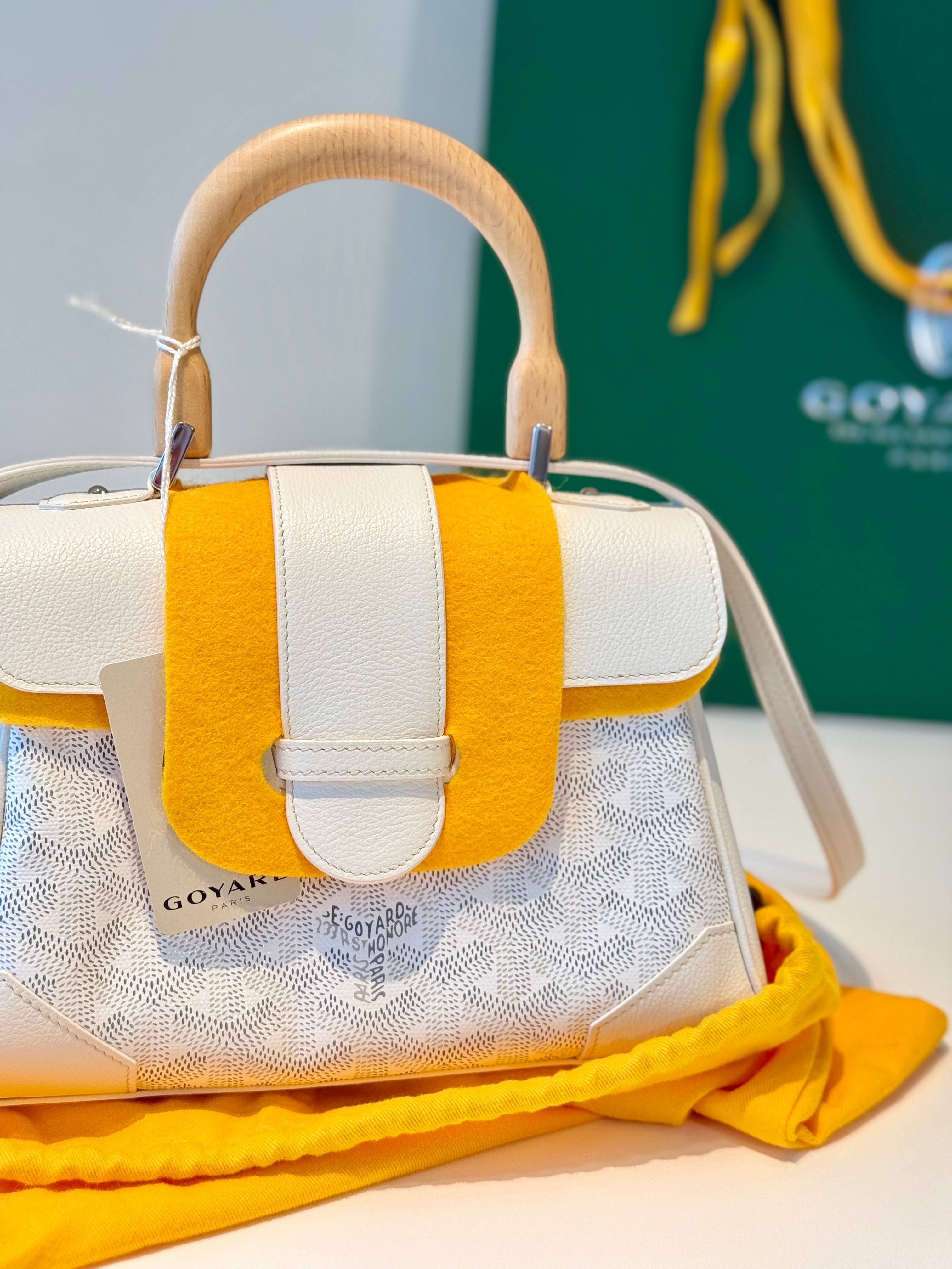 Goyard Saïgon Souple Mini Bag - White
