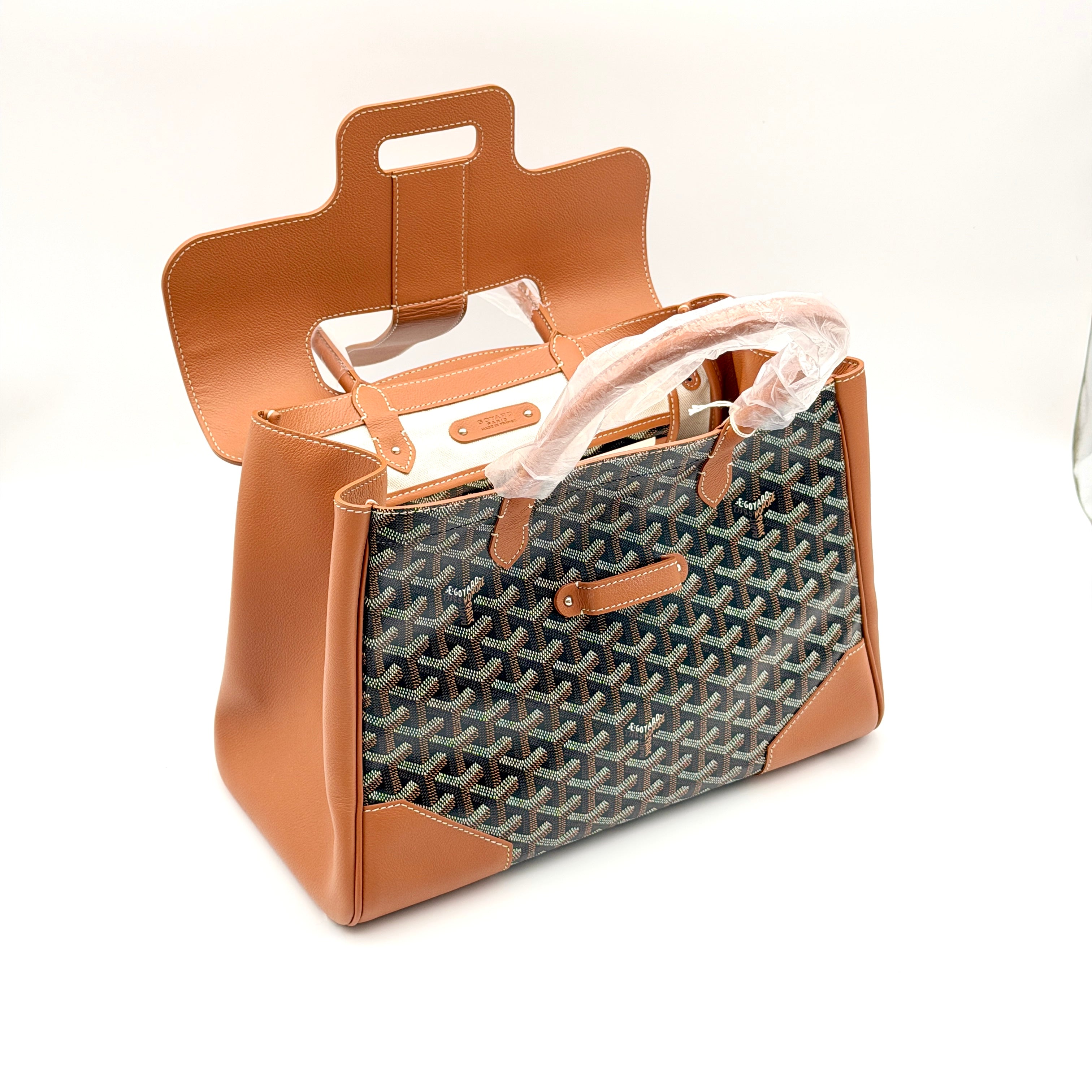 Goyard Saigon Tote Bag - Tan