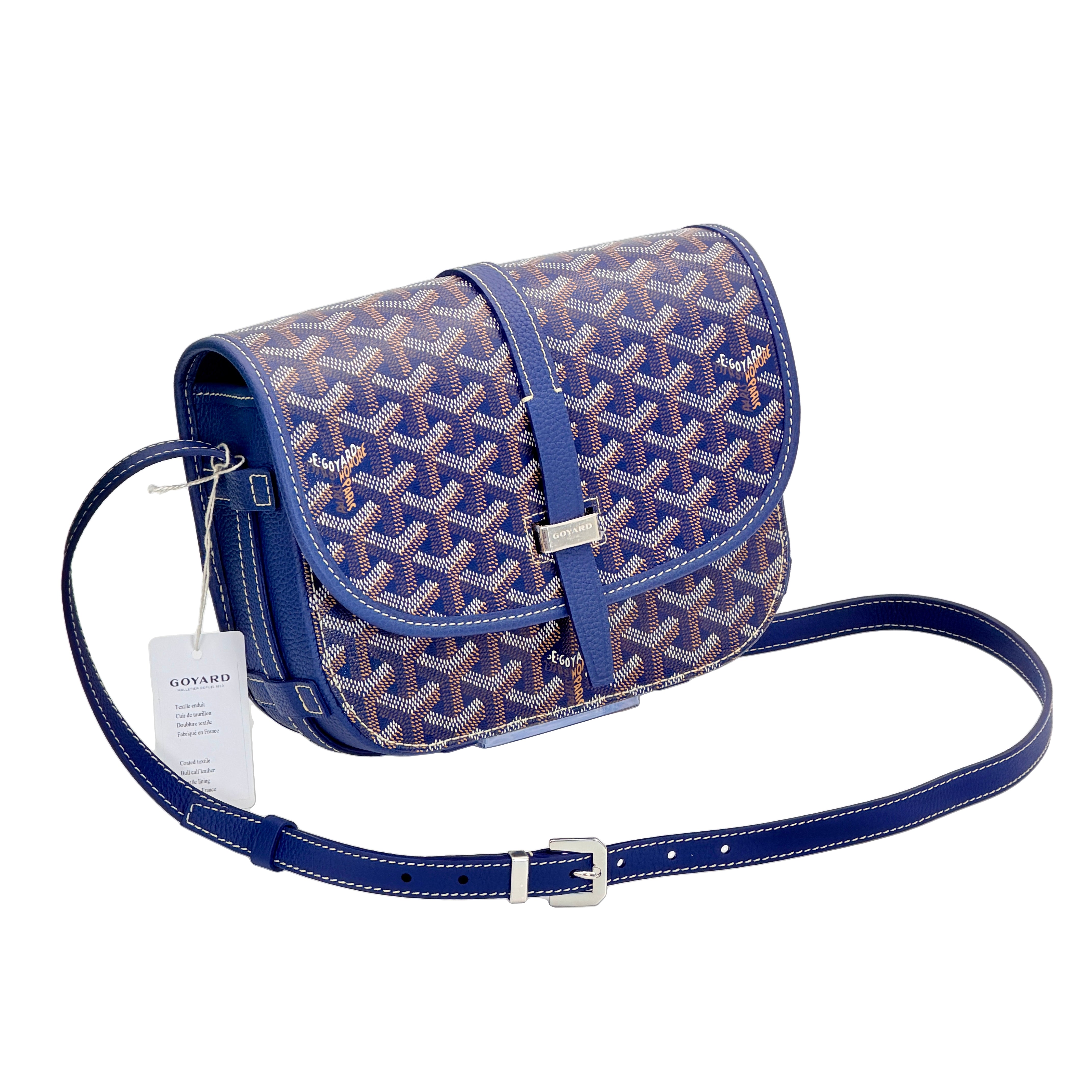Goyard Belvedere PM Bag - Navy Blue