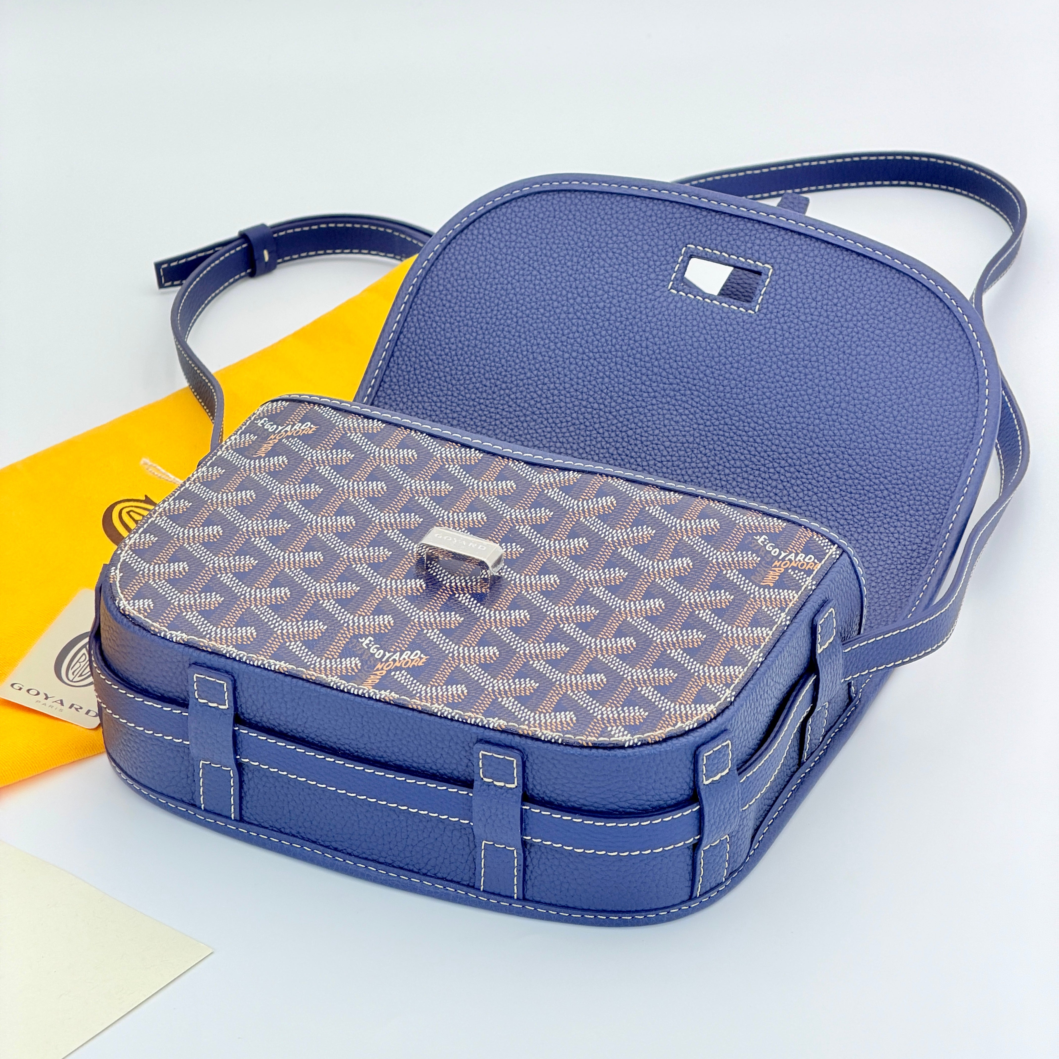 Goyard Belvedere PM Bag - Navy Blue