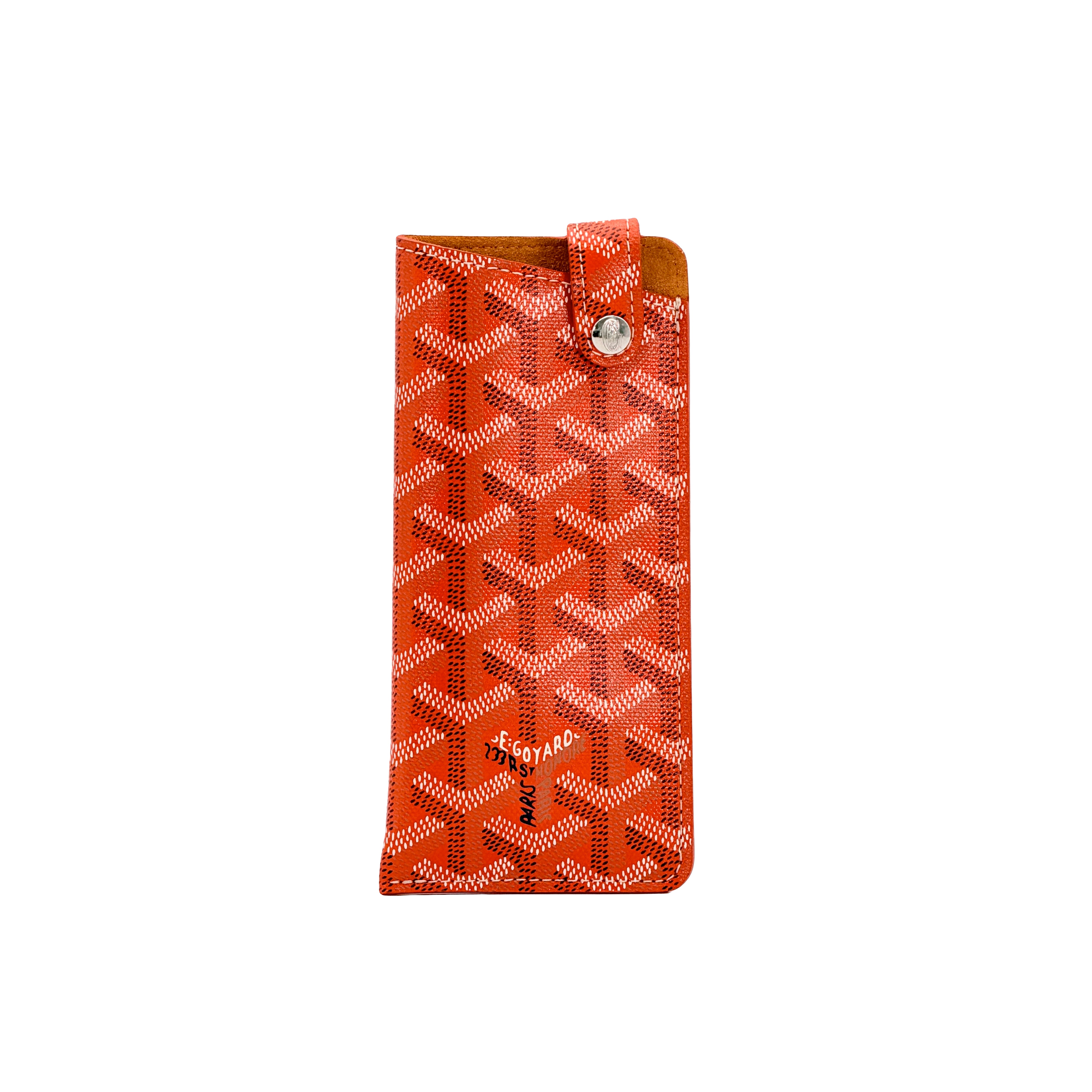Goyard Montmartre PM Glasses Case - Orange