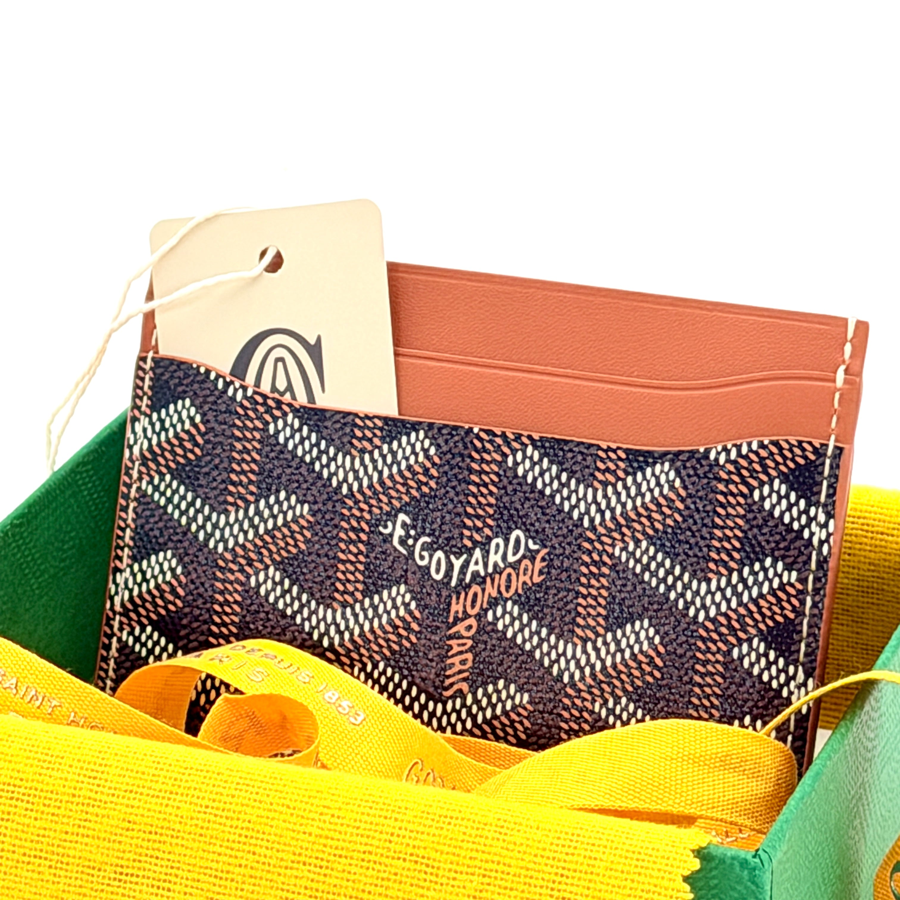 Goyard Saint Sulpice Card Wallet - Tan