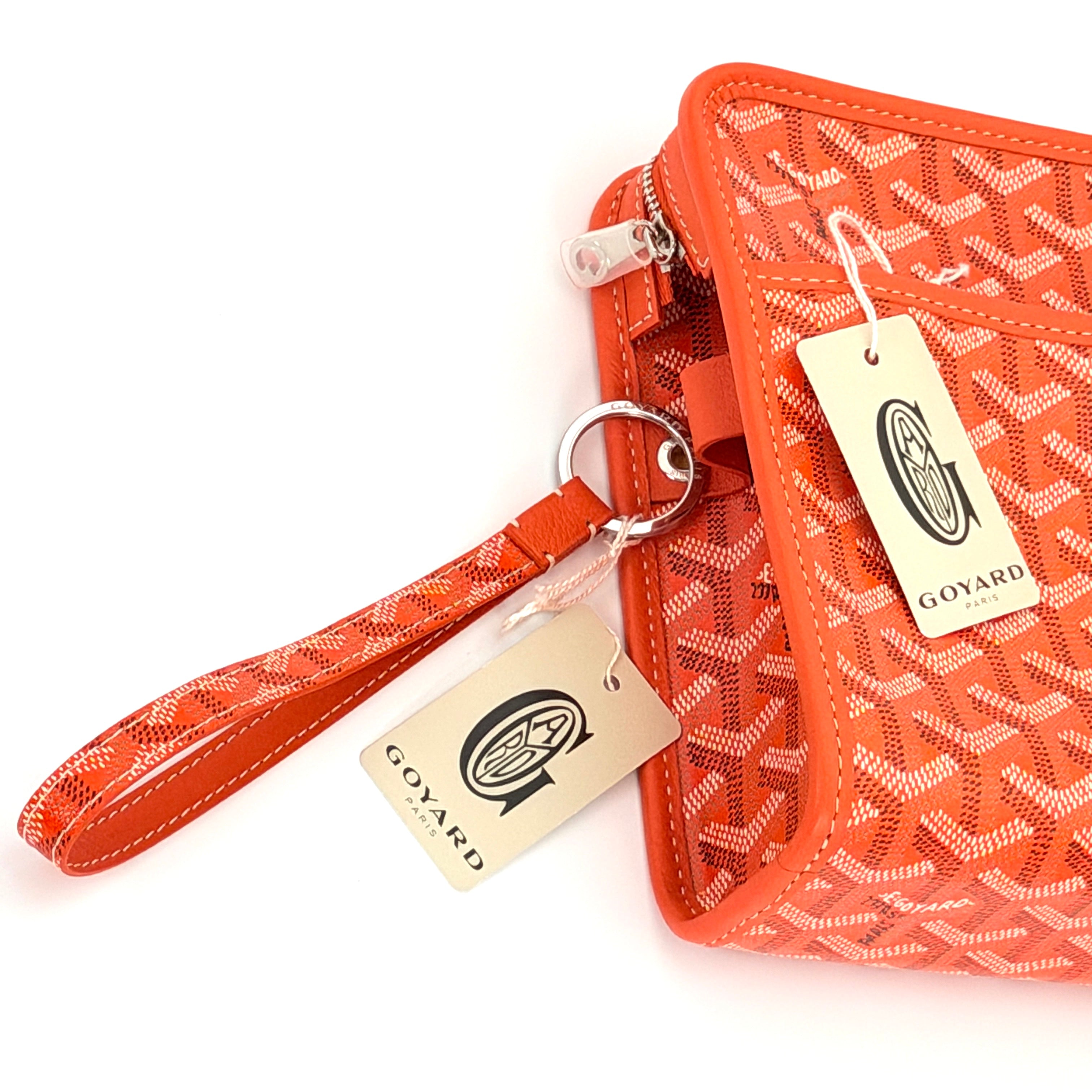 Goyard Sesame Keyring - Orange