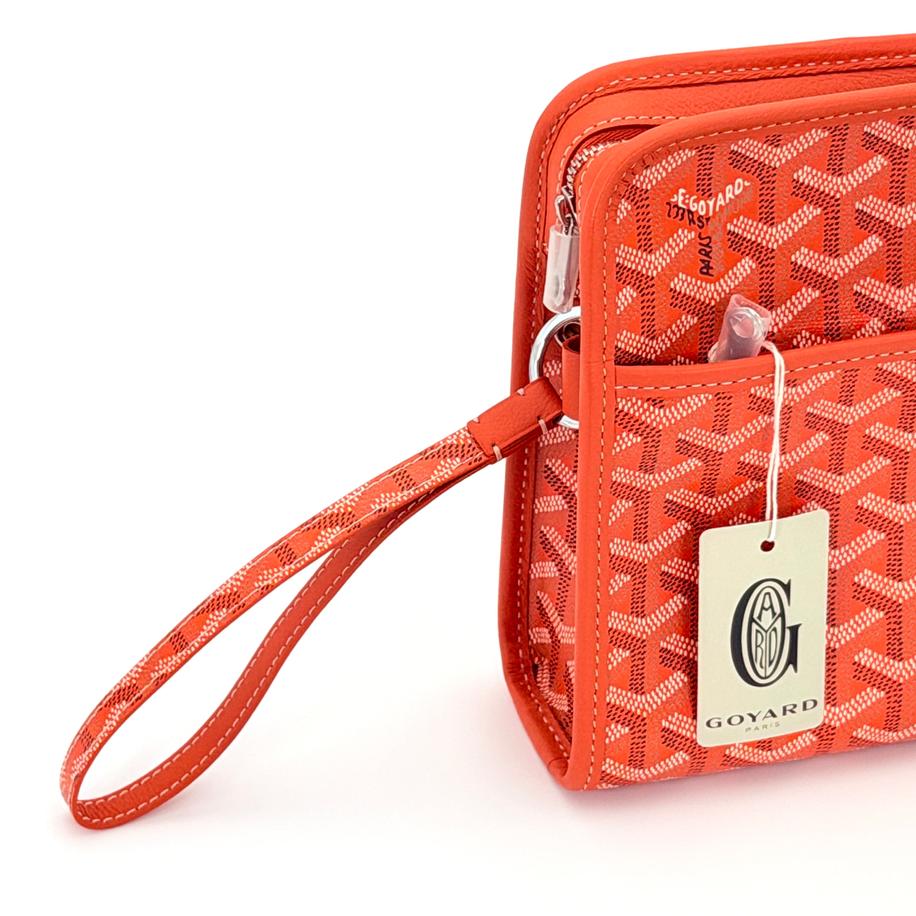 Goyard Sesame Keyring - Orange