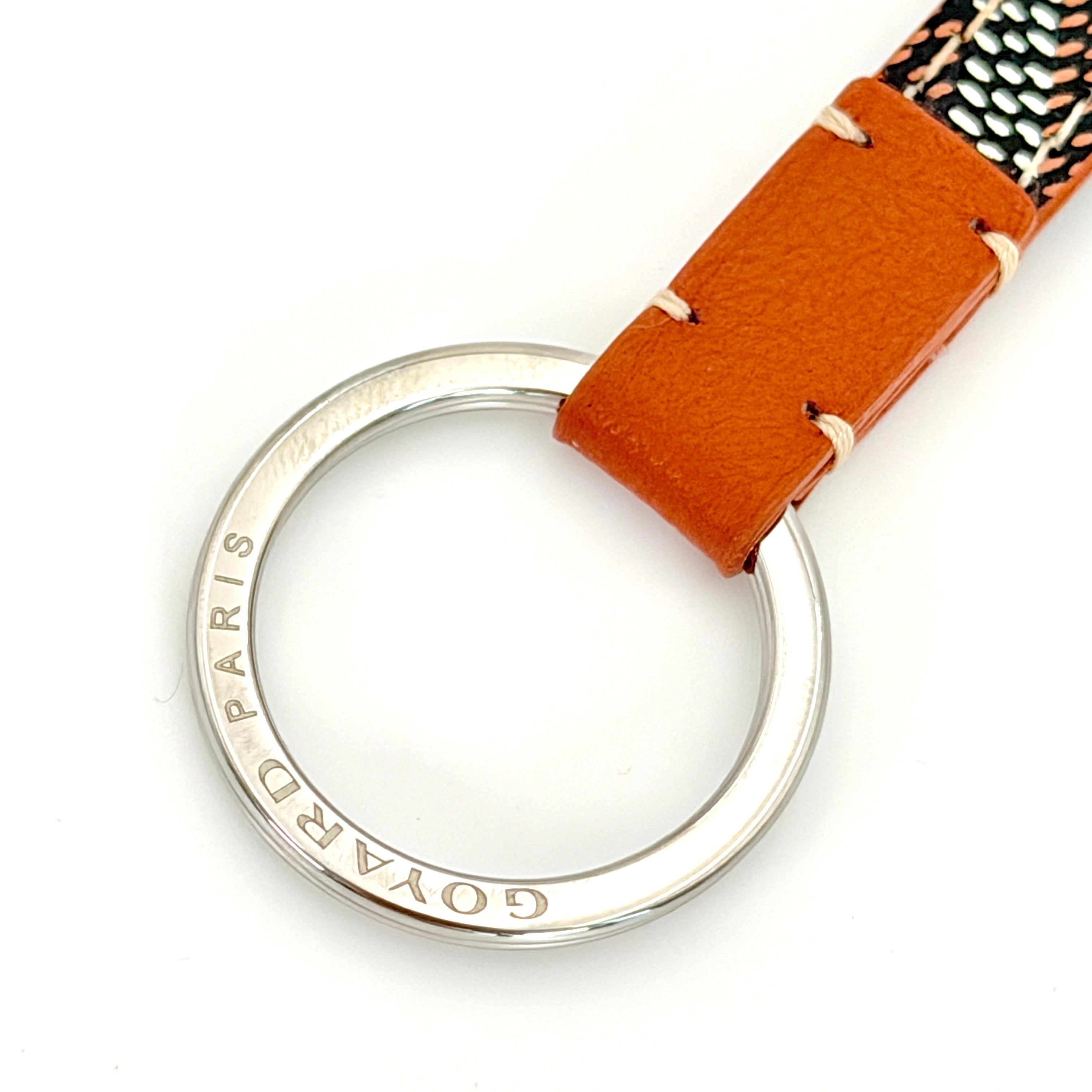 Goyard Sesame Keyring - Tan