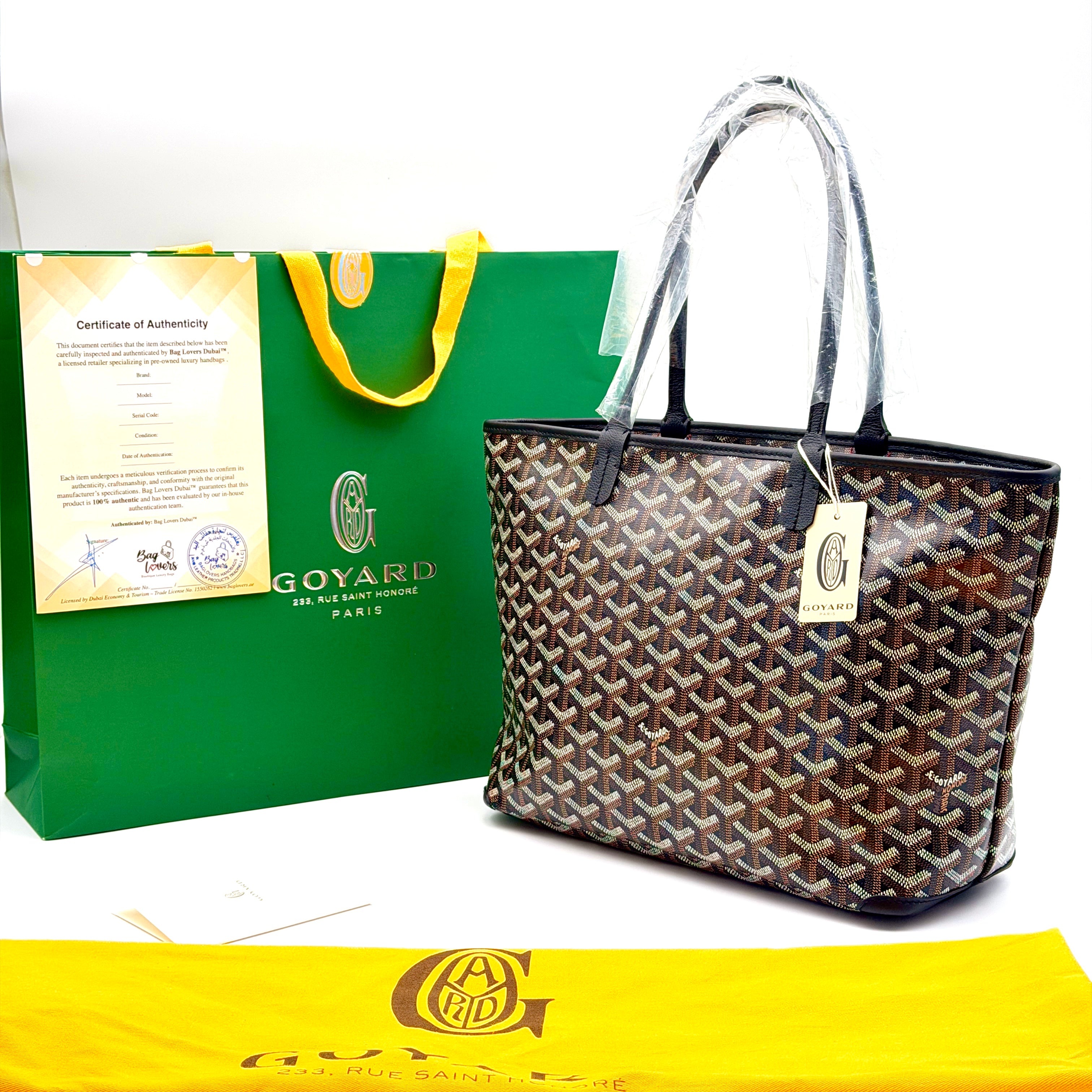 Goyard Artois PM Bag - Black