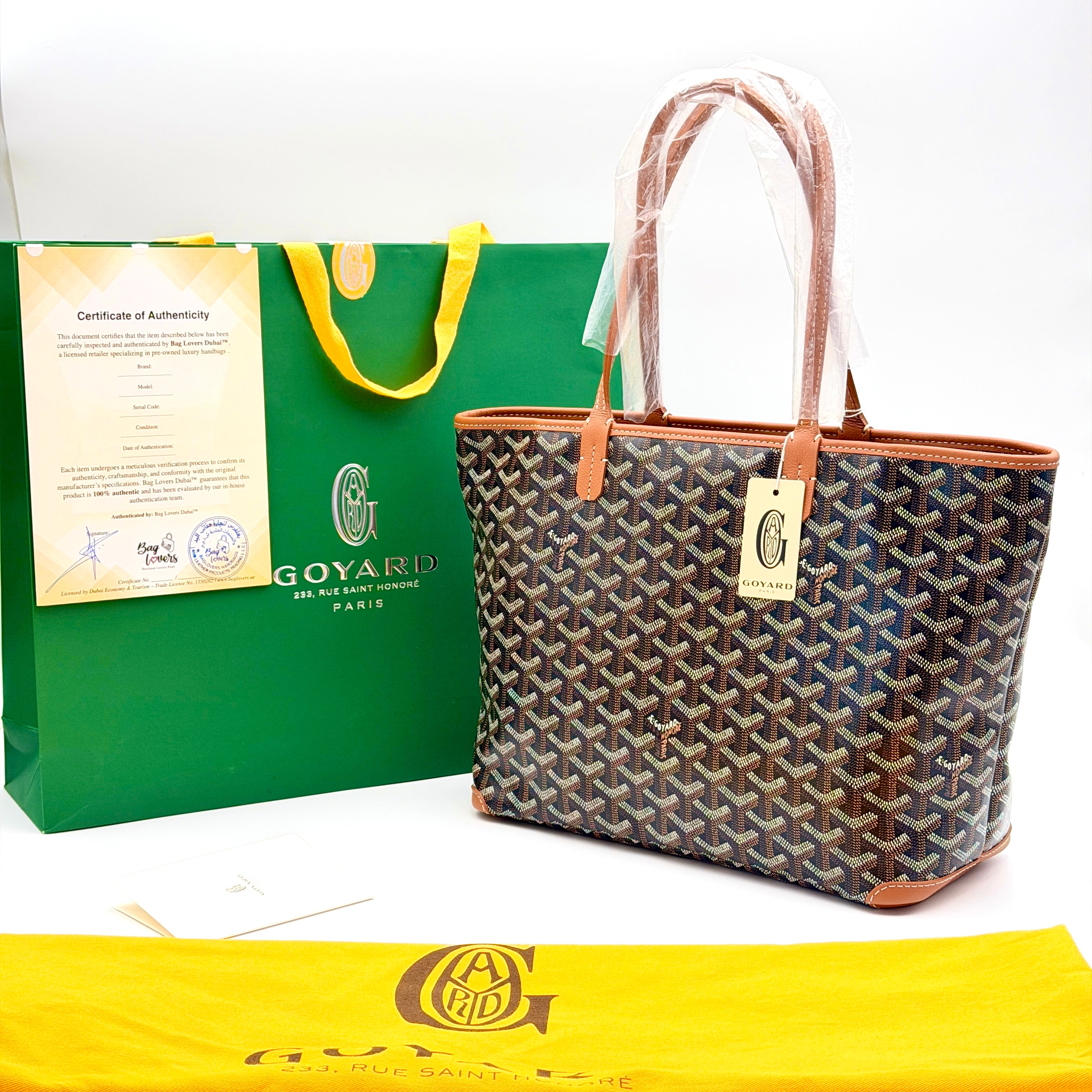 Goyard Artois PM Bag - Tan
