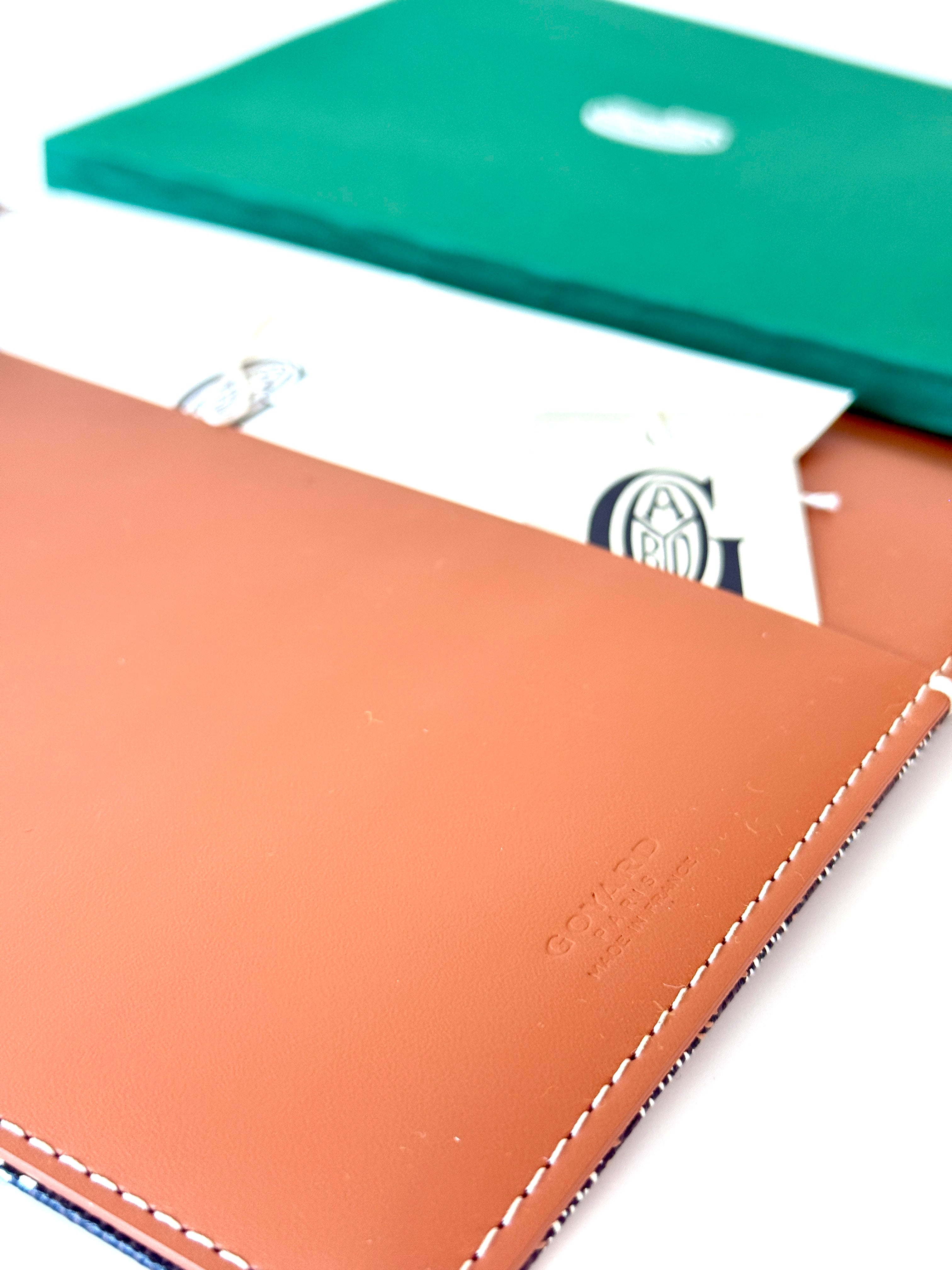 Goyard Castiglione Document Cover - Tan