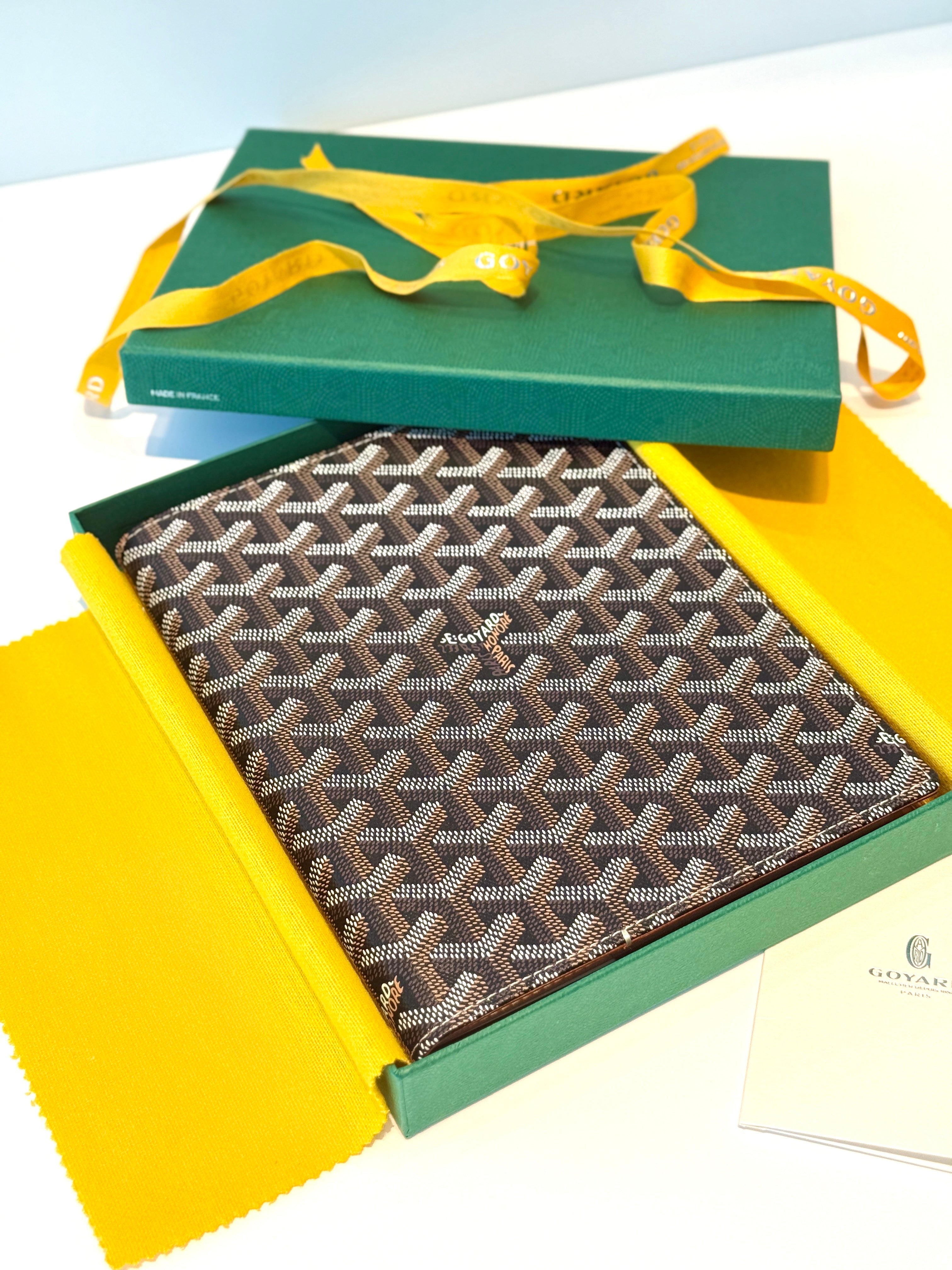 Goyard Castiglione Document Cover - Tan