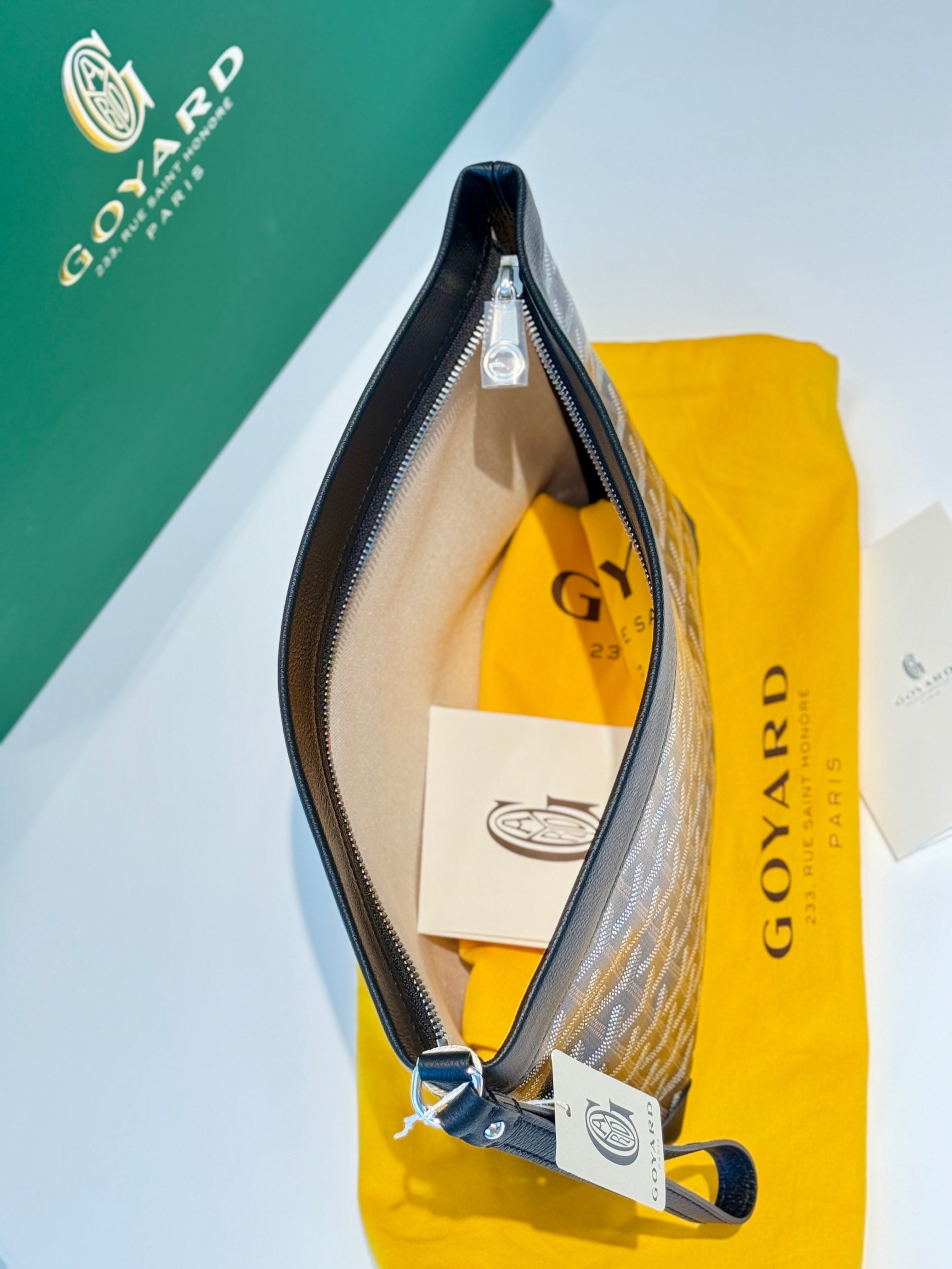 Goyard Conti Pouch - Black