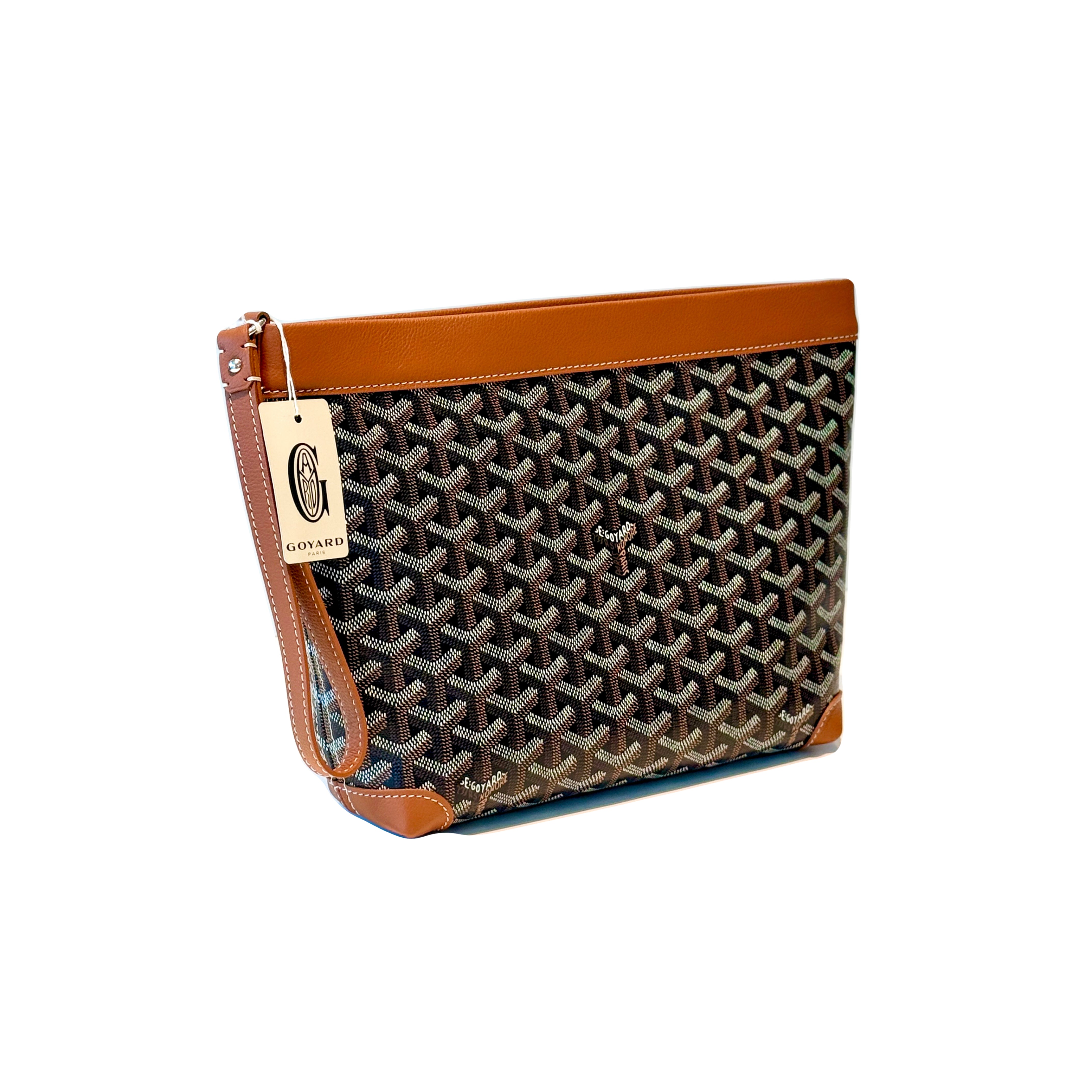 Goyard Conti Pouch - Tan