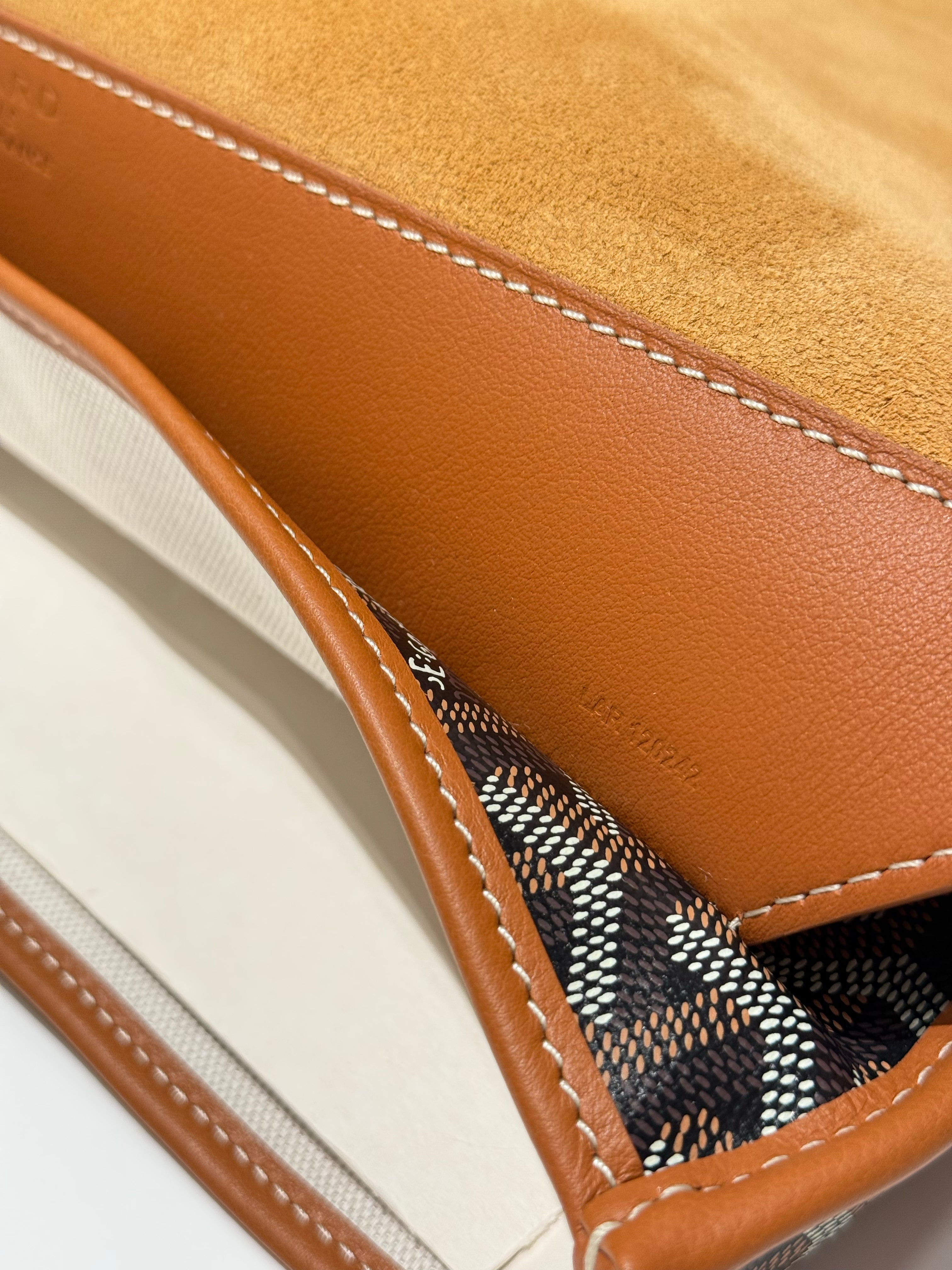 Goyard Coursier Messenger Bag - Tan