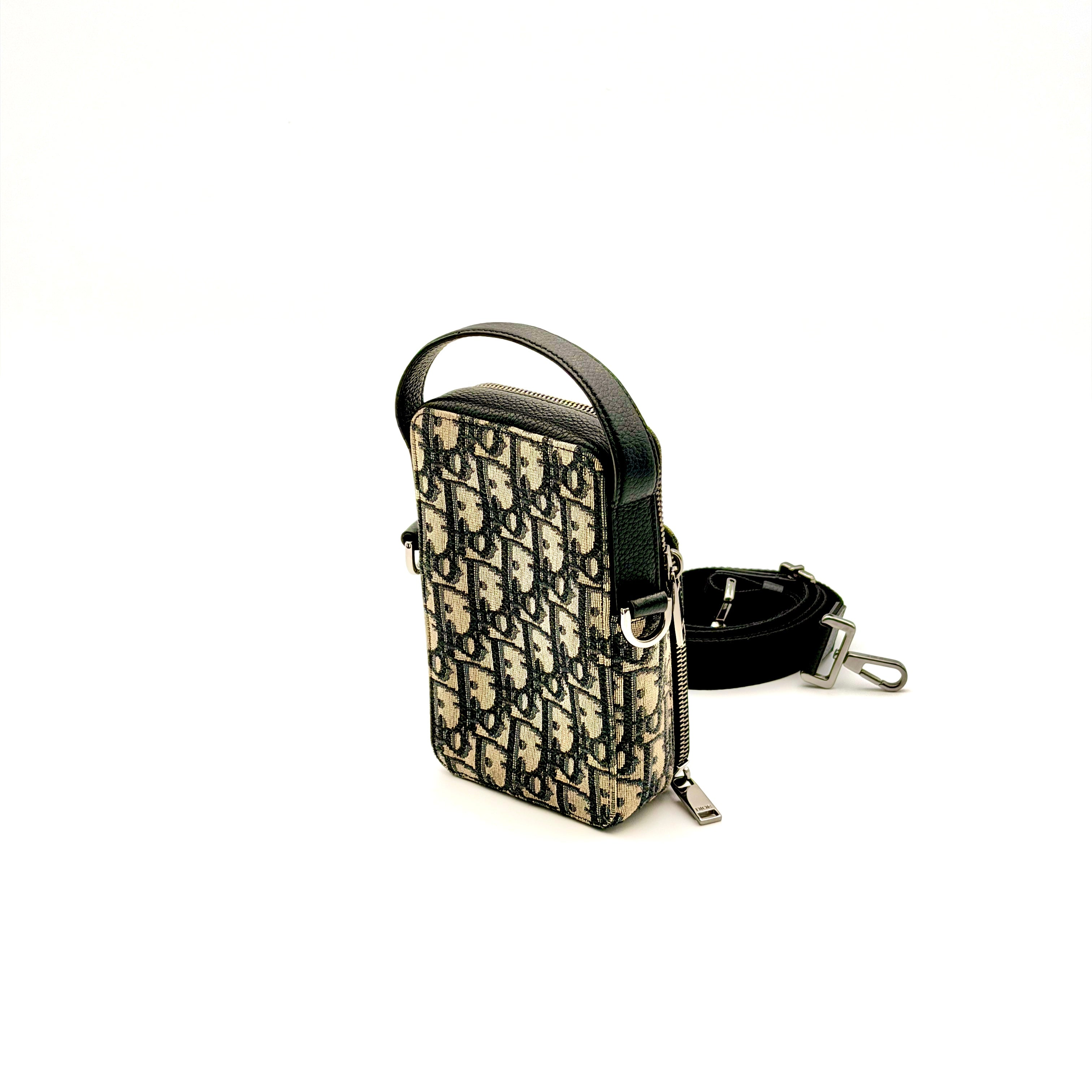 【極美品】Dior ショルダーバッグ オブリーク Riderマイクロポーチ Dior Oblique Rider Micro Pouch Shoulder Bag