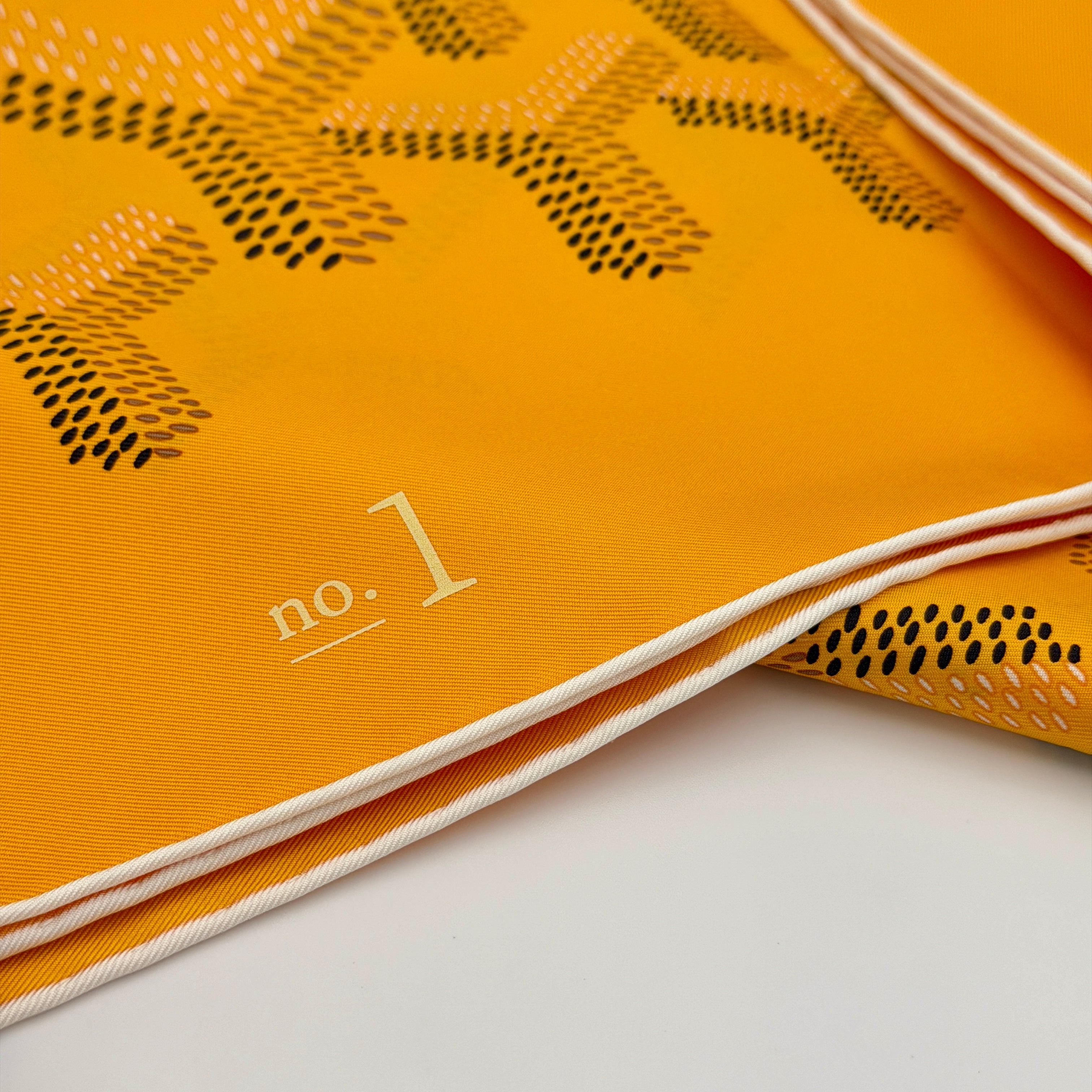 Goyard Scarf No.1 Yellow