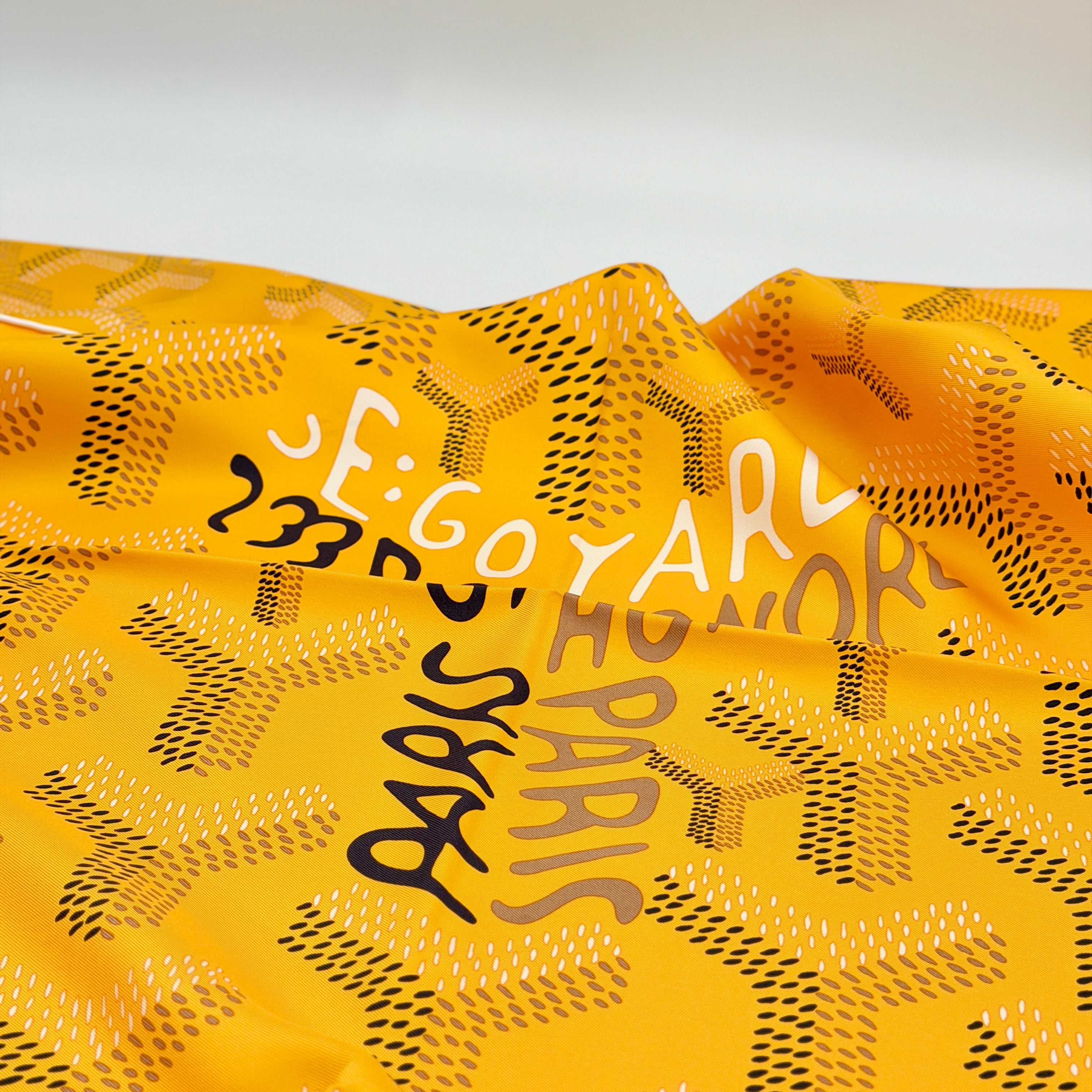 Goyard Scarf No.1 Yellow