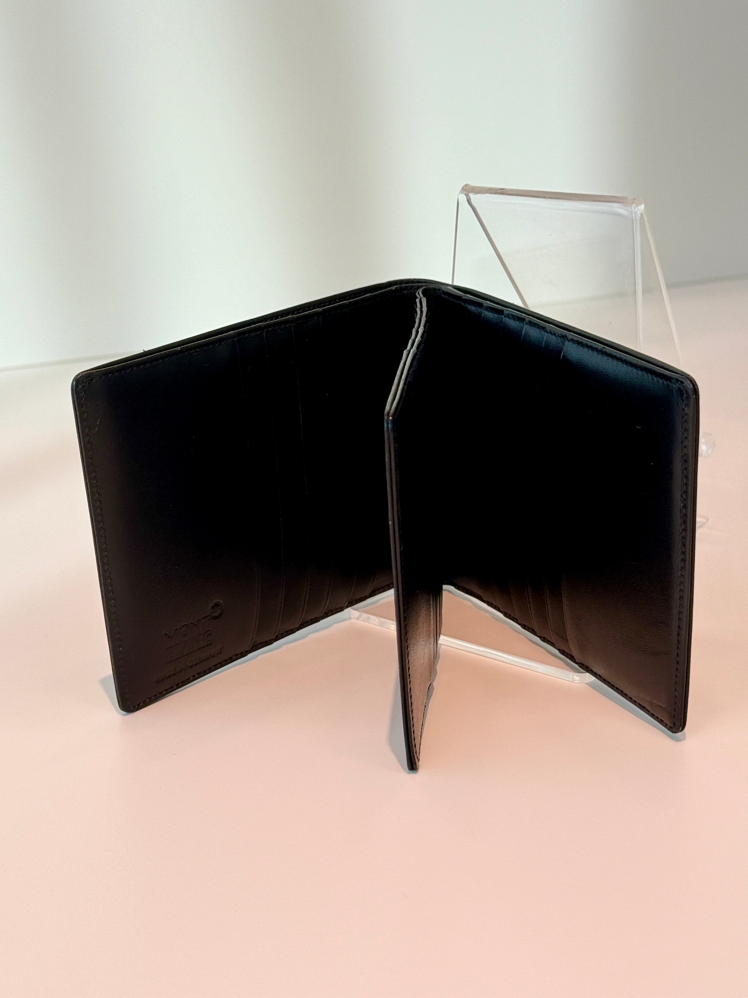 MontBlanc Meisterstuck Wallet 24cc Large - Black