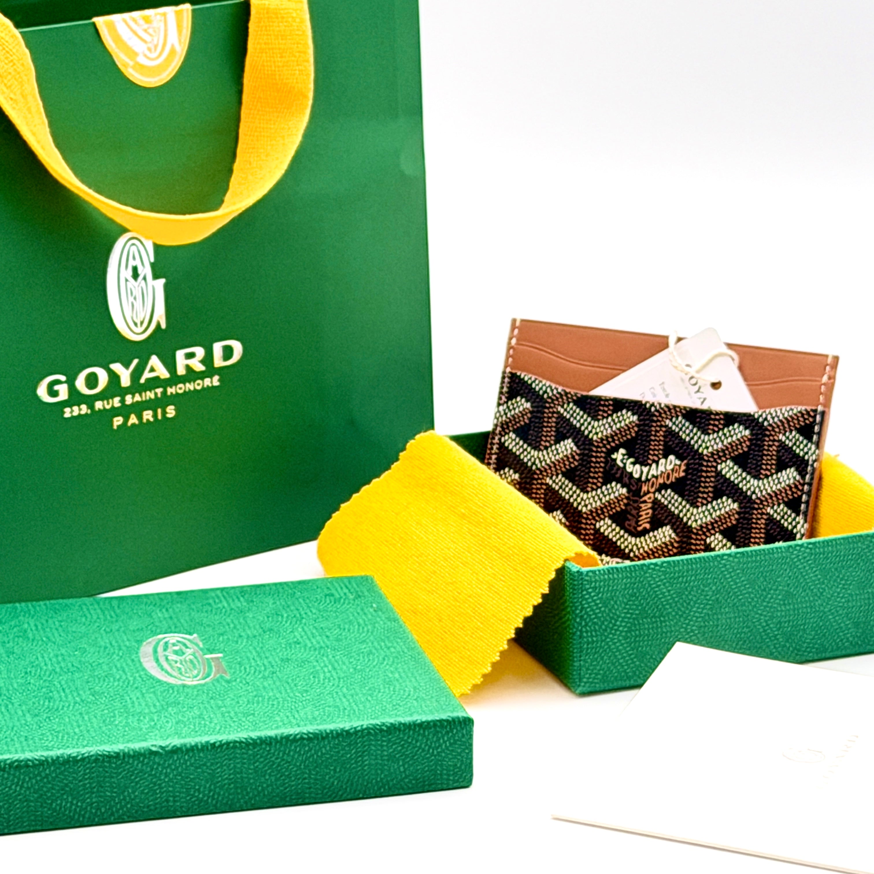 Goyard Saint-Sulpice Card Wallet - Tan