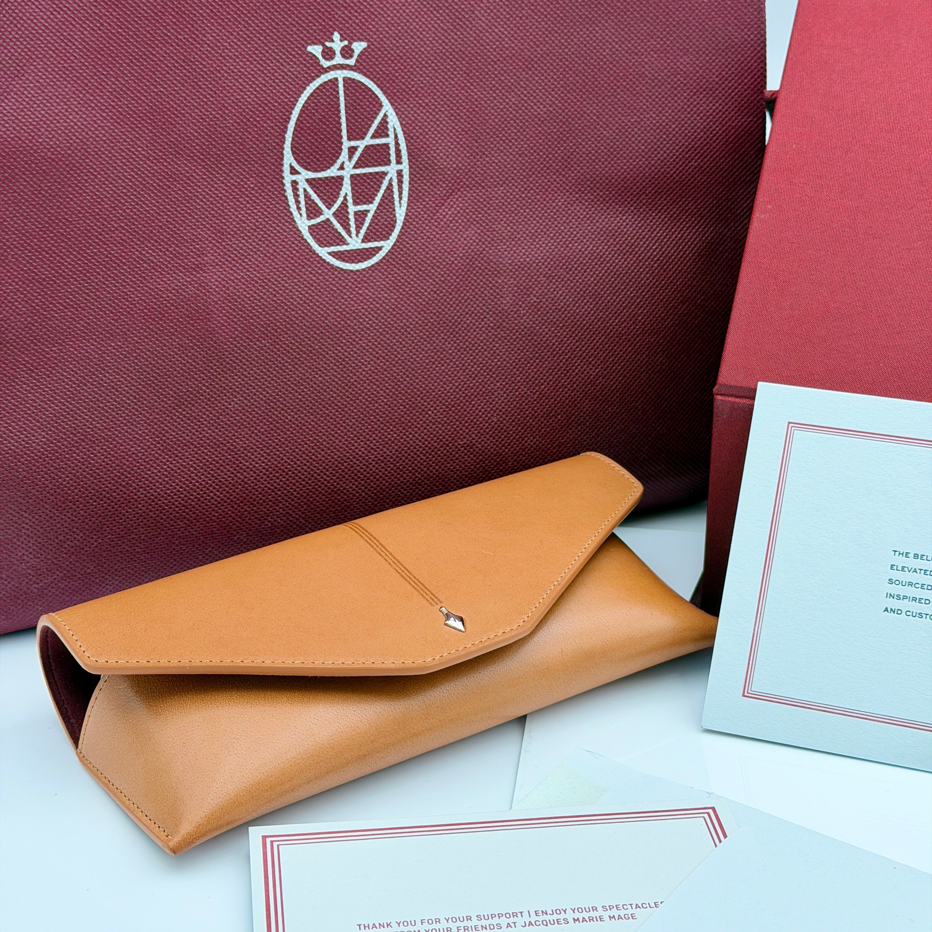 Jacques Marie Mage - Envelope Circa Case - Camel