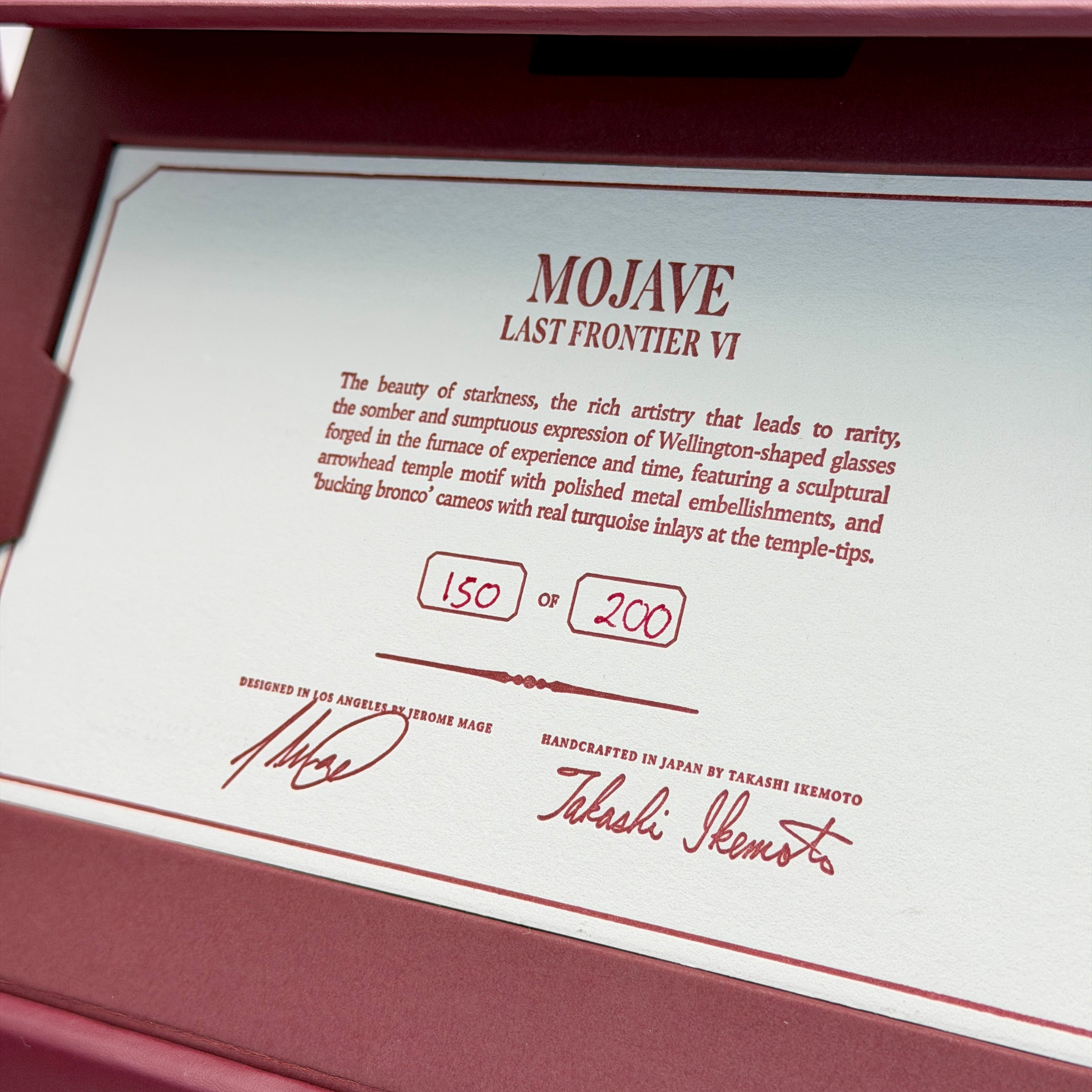 Jacques Marie Mage - Mojave - BEAU