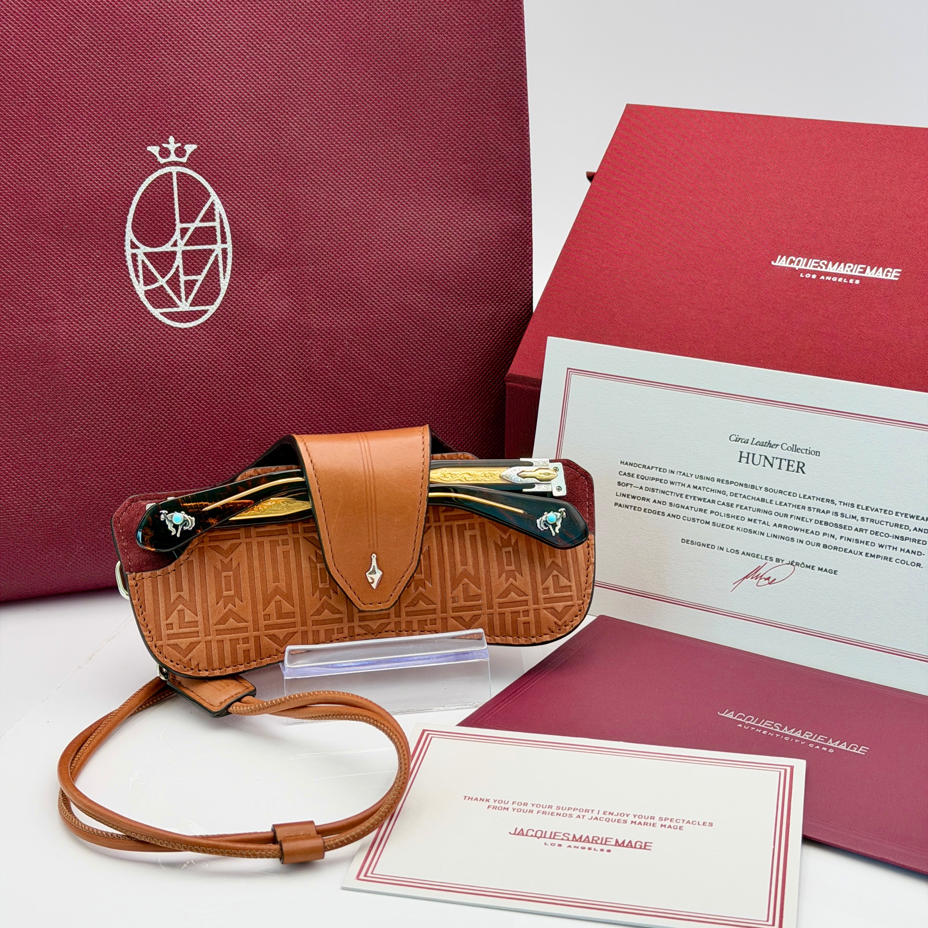 Jacques Marie Mage - Monogram Édition – Hunter – TAN