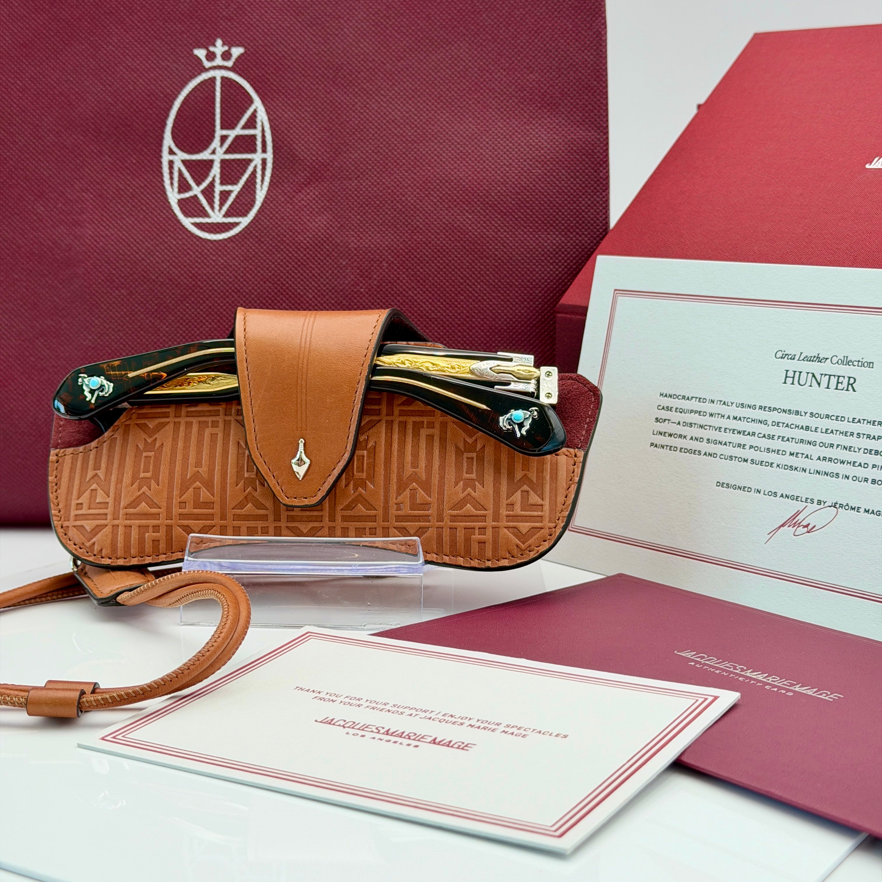 Jacques Marie Mage - Monogram Édition – Hunter – TAN