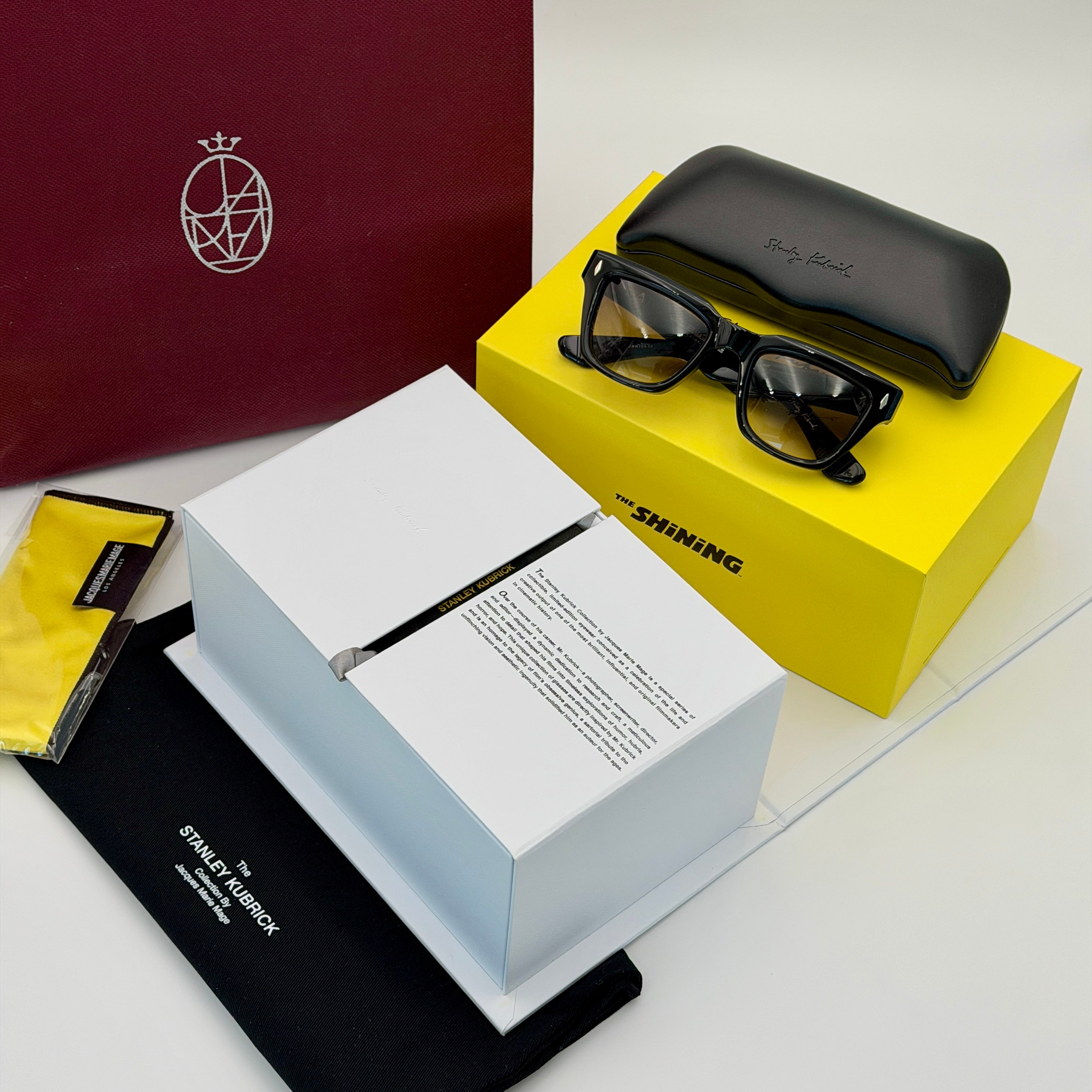 Jacques Marie Mage x Stanley  Kubrick - The Shining – TORRANCE – BLACK