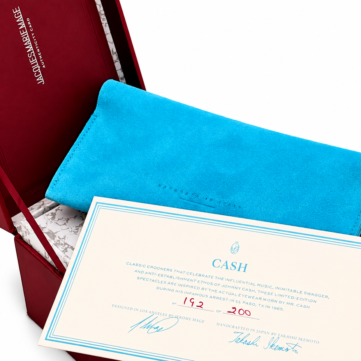 JACQUES MARIE MAGE - CASH - LONE MOUNTAIN - TURQUOISE COLLECTION