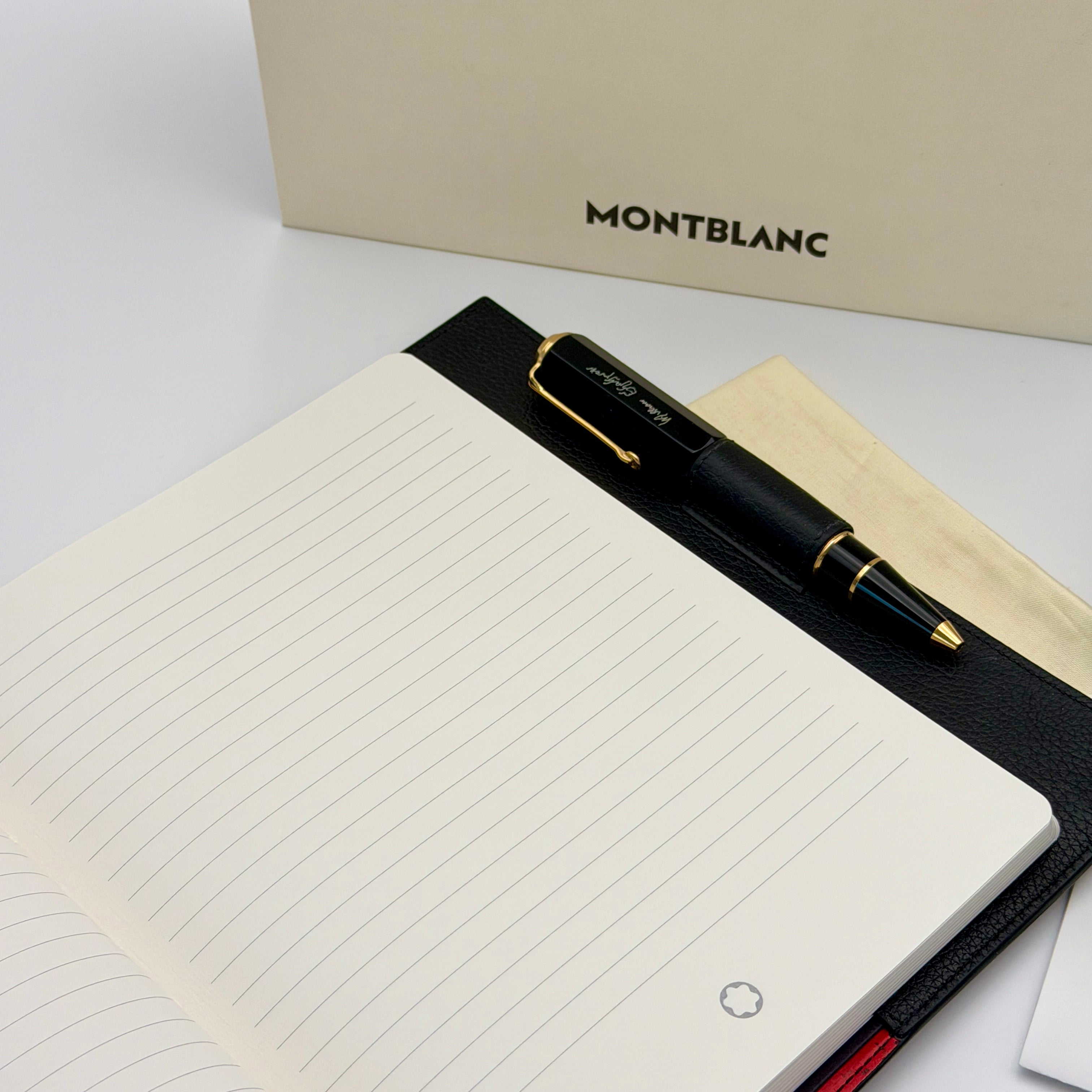 MontBlanc Meisterstück A5 - Blck&Red / MontBlanc Notes A5