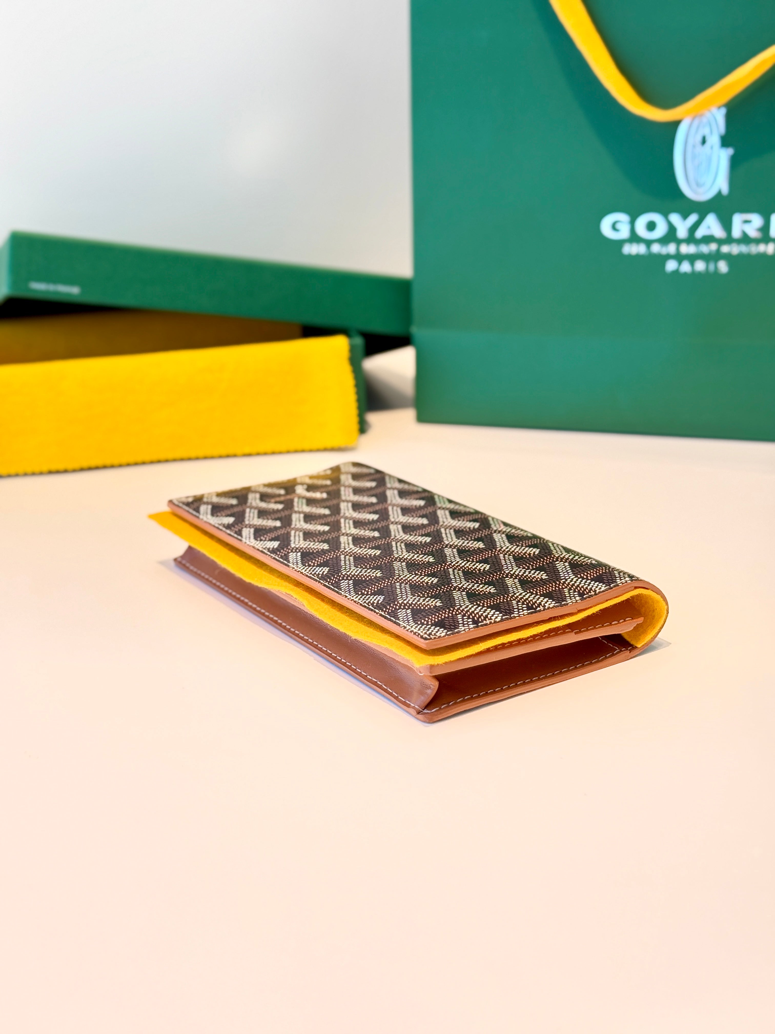 Goyard Richelieu Wallet - Tan