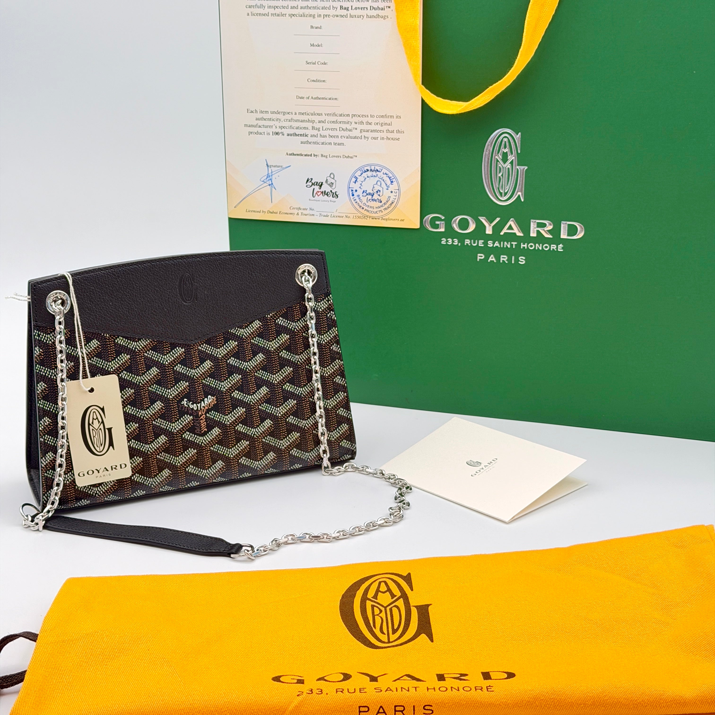 Goyard Rouette Structuré Mini Bag - Black