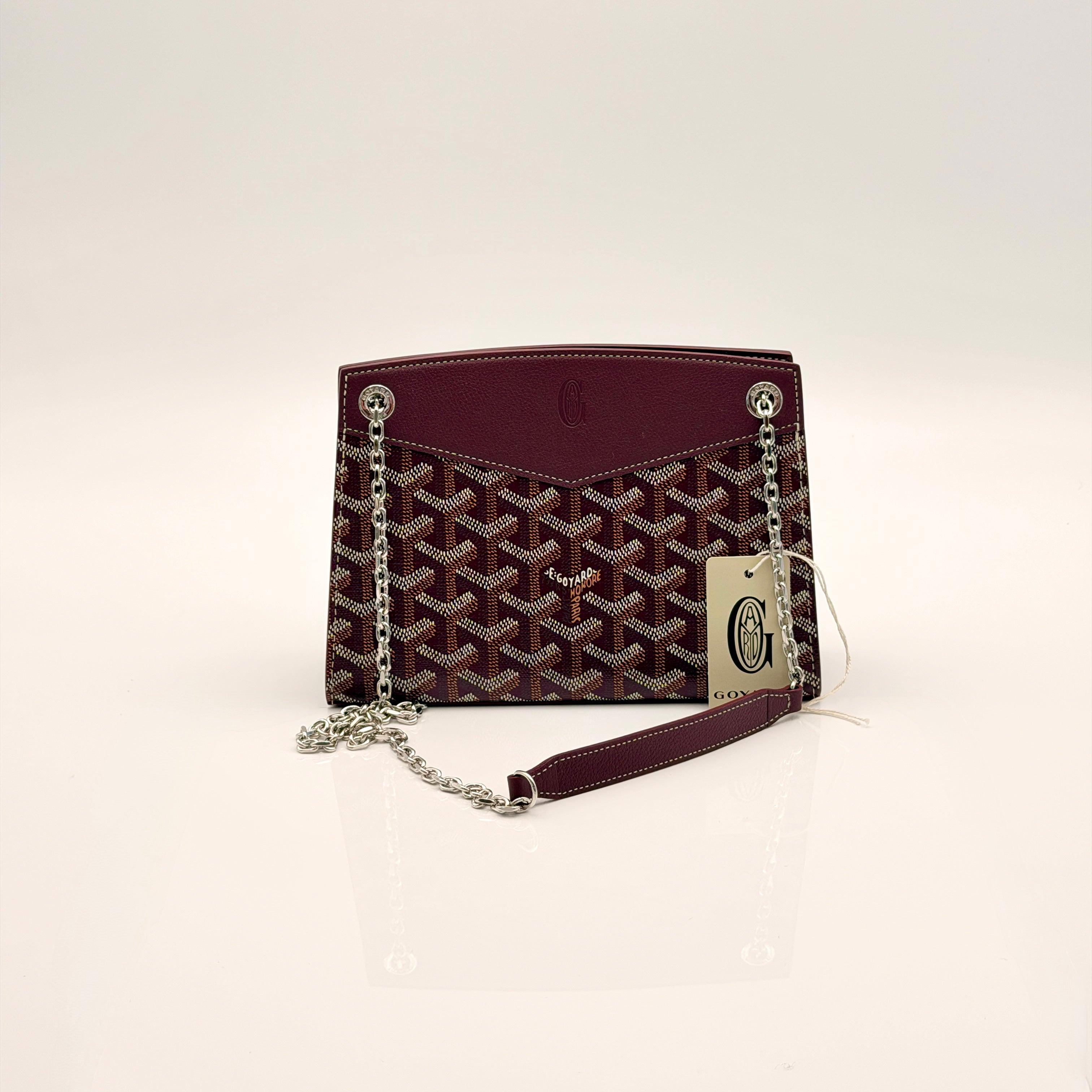 Goyard Rouette Structuré Mini Bag - Bougundy