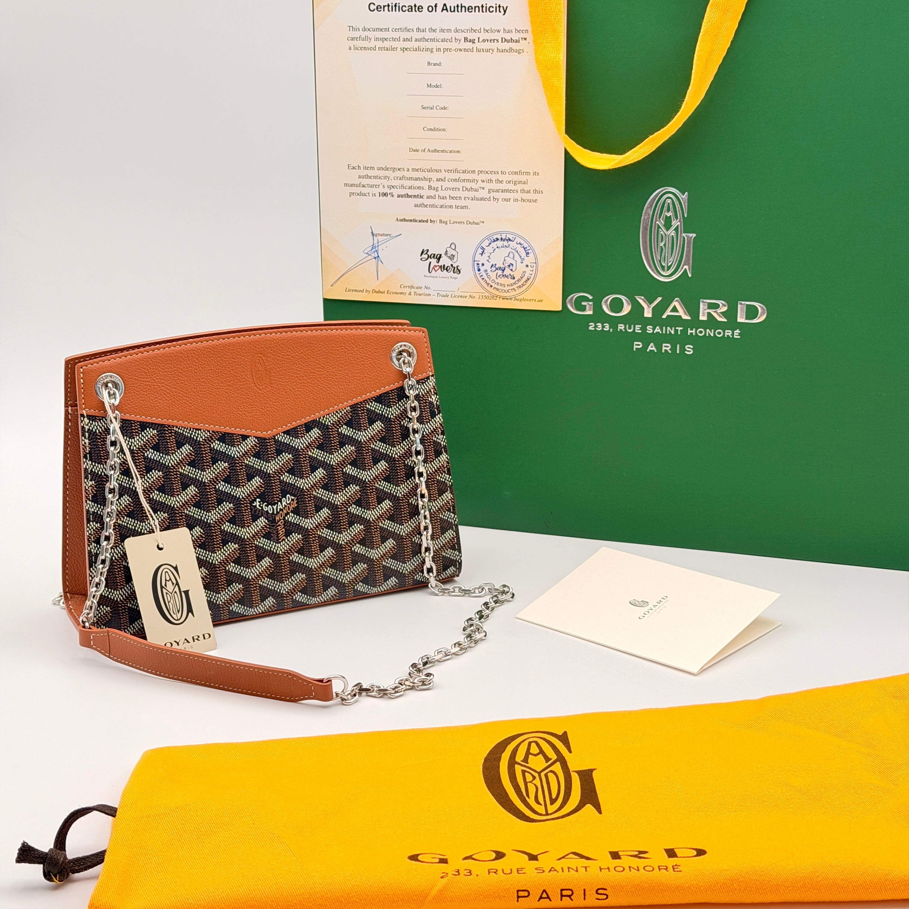 Goyard Rouette Structuré Mini Bag - Tan