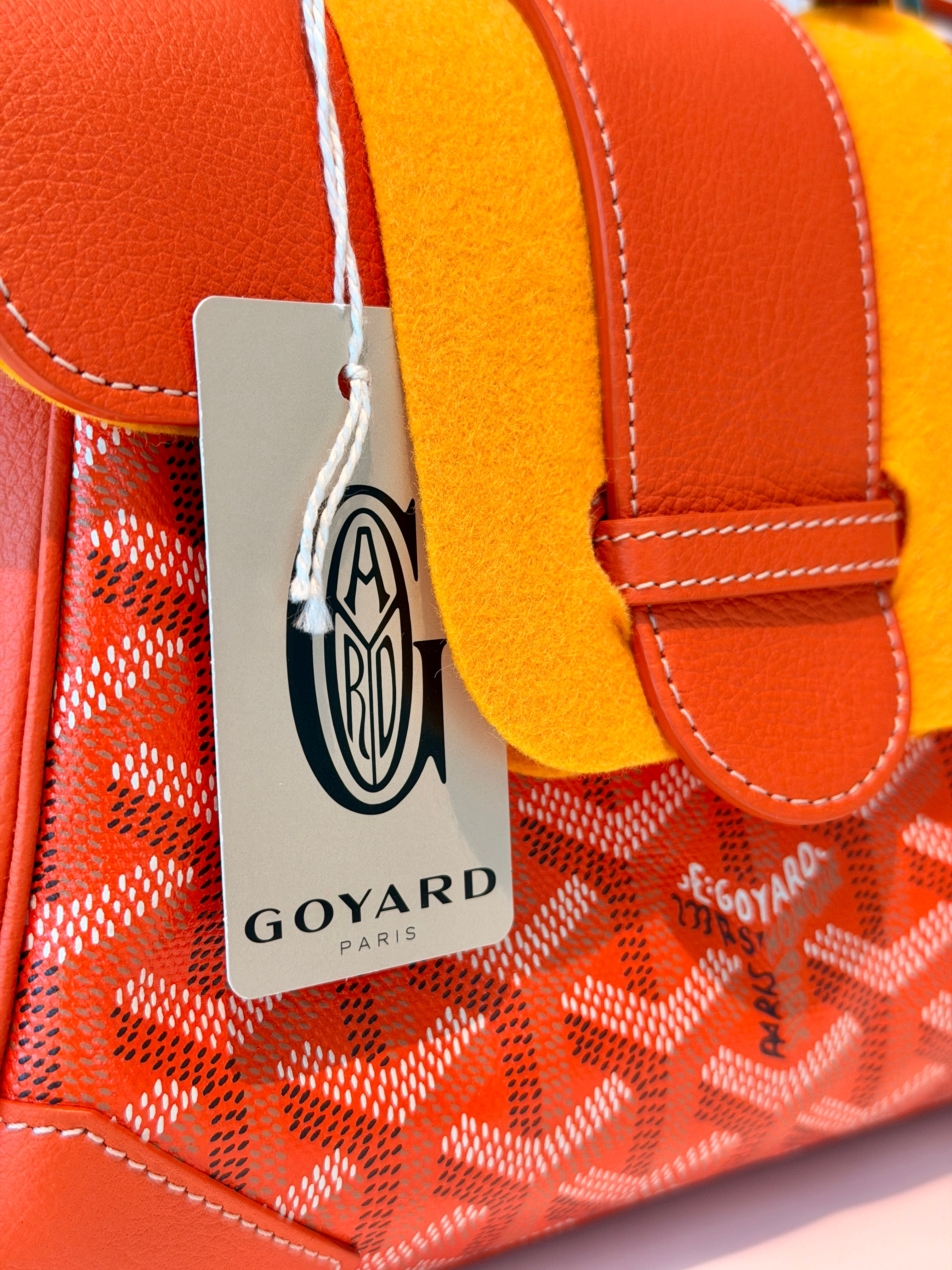 Goyard Saïgon Souple Mini Bag - Orange