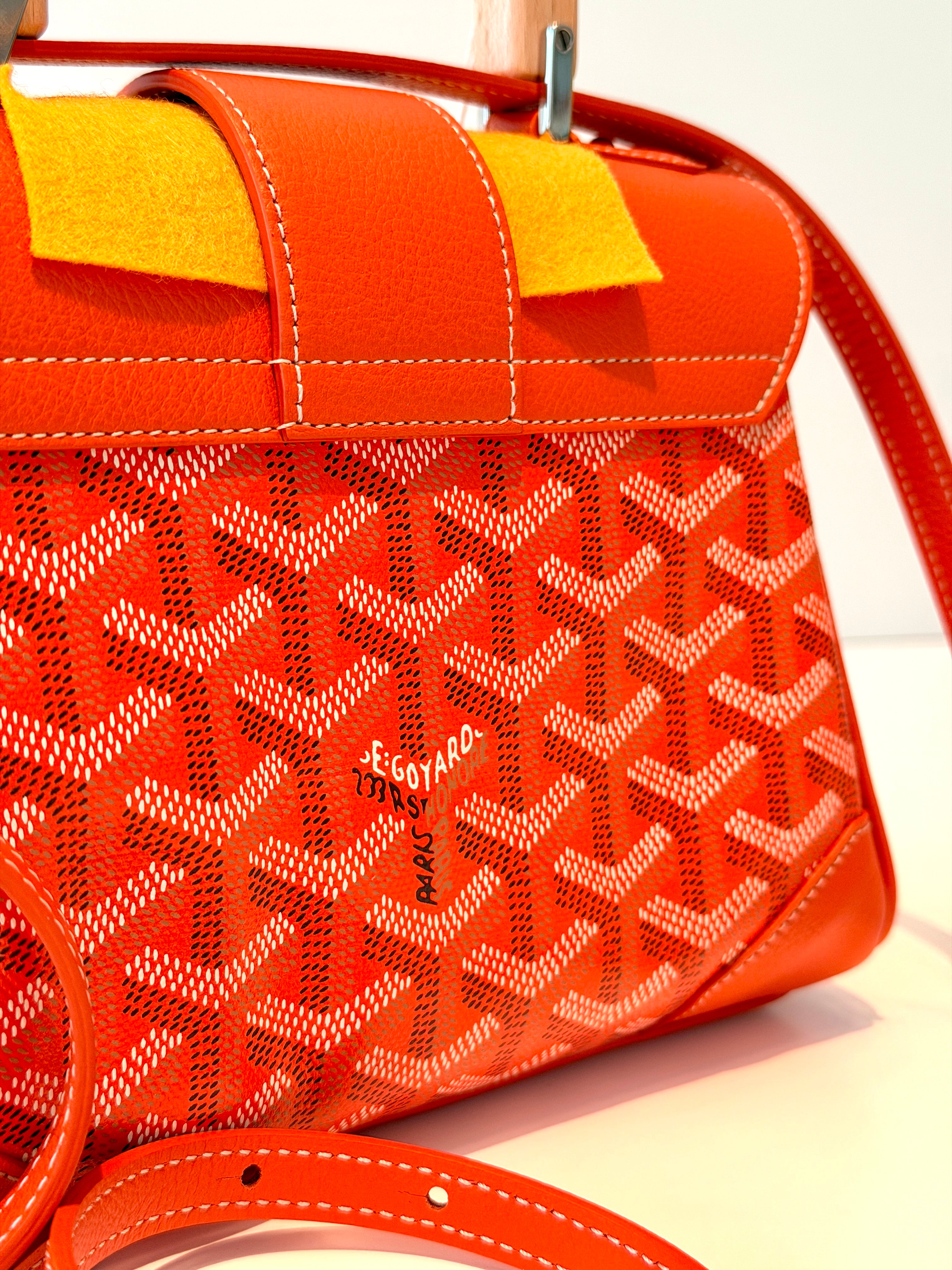 Goyard Saïgon Souple Mini Bag - Orange