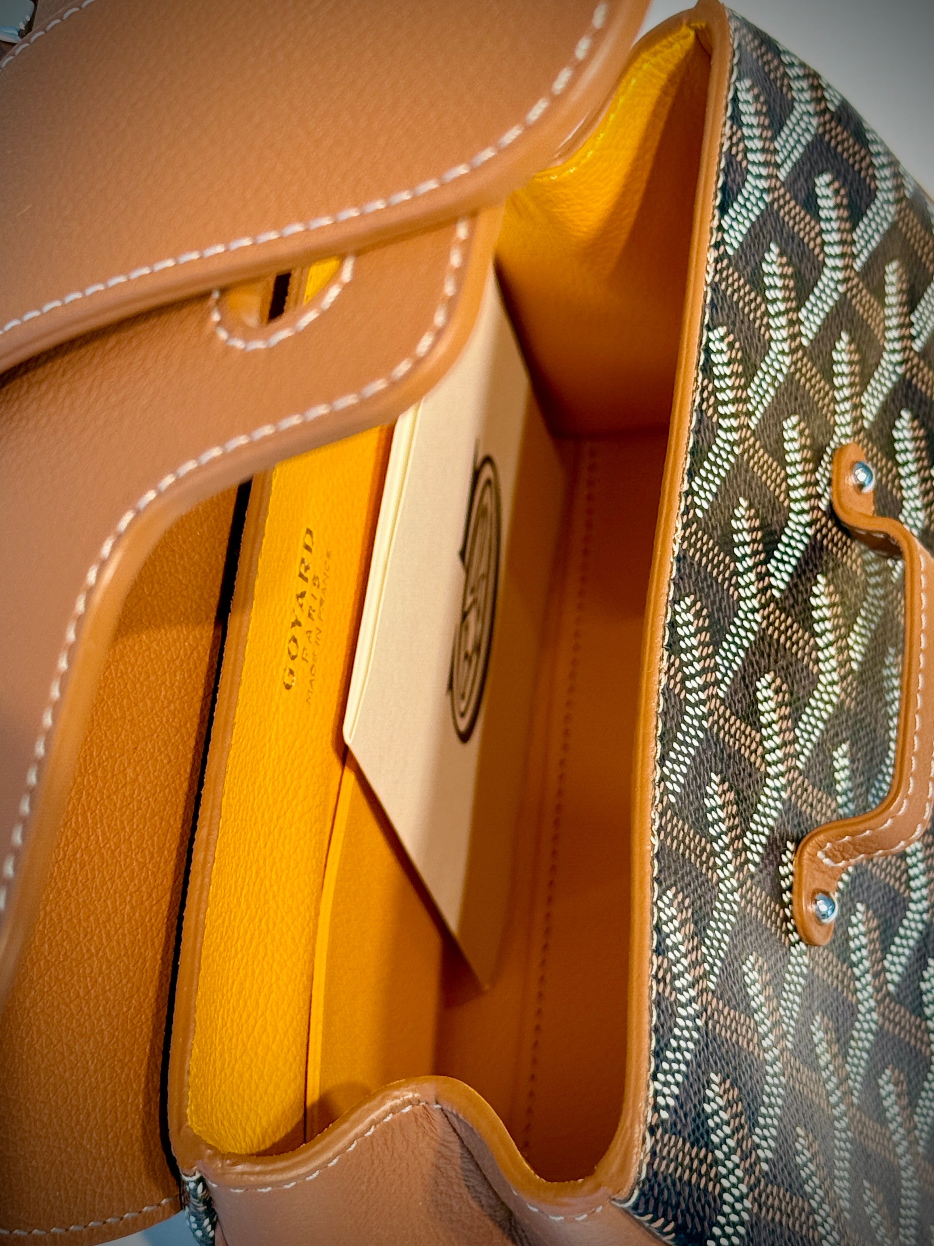 Goyard Saïgon Souple Mini Bag - Tan