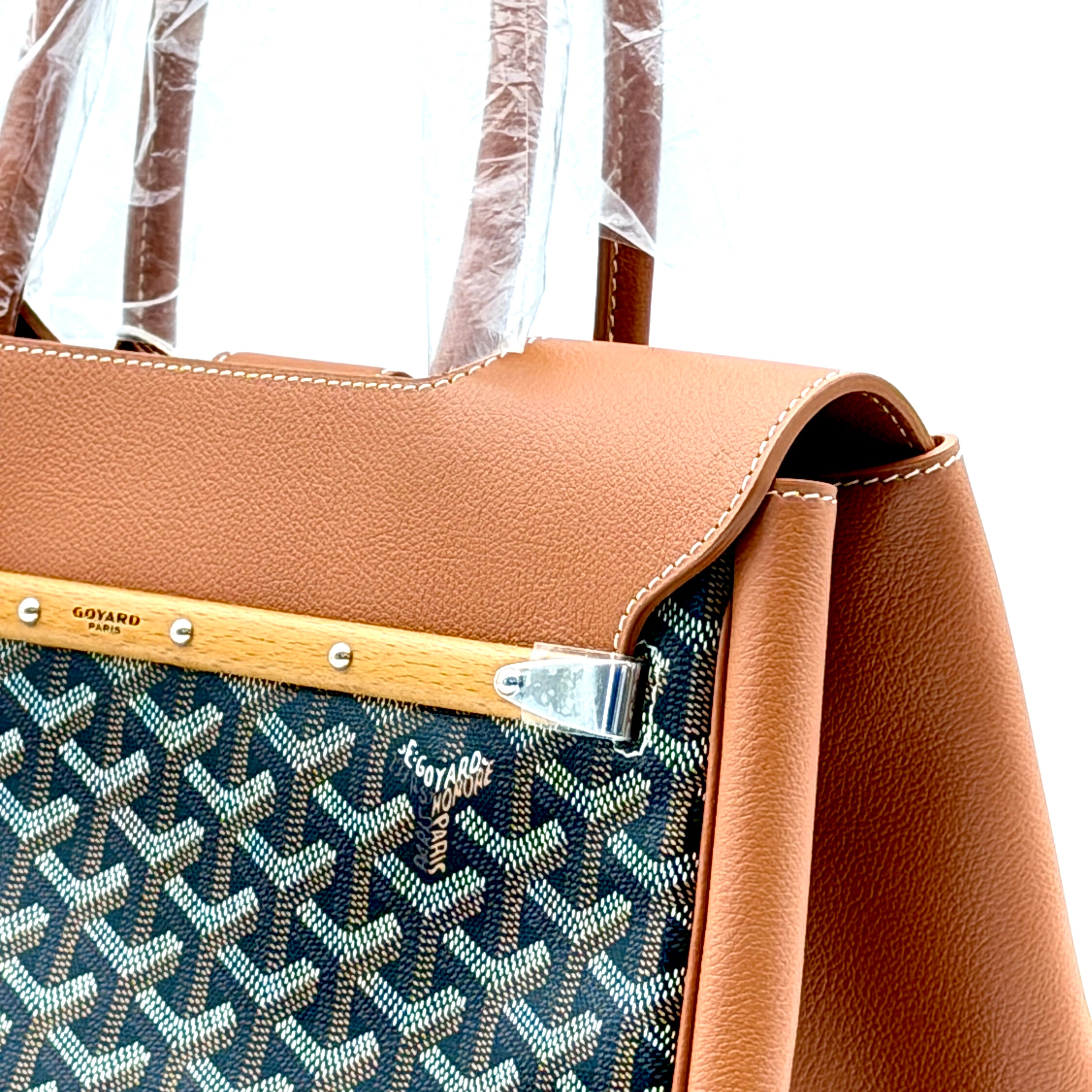 Goyard Saigon Tote Bag - Tan