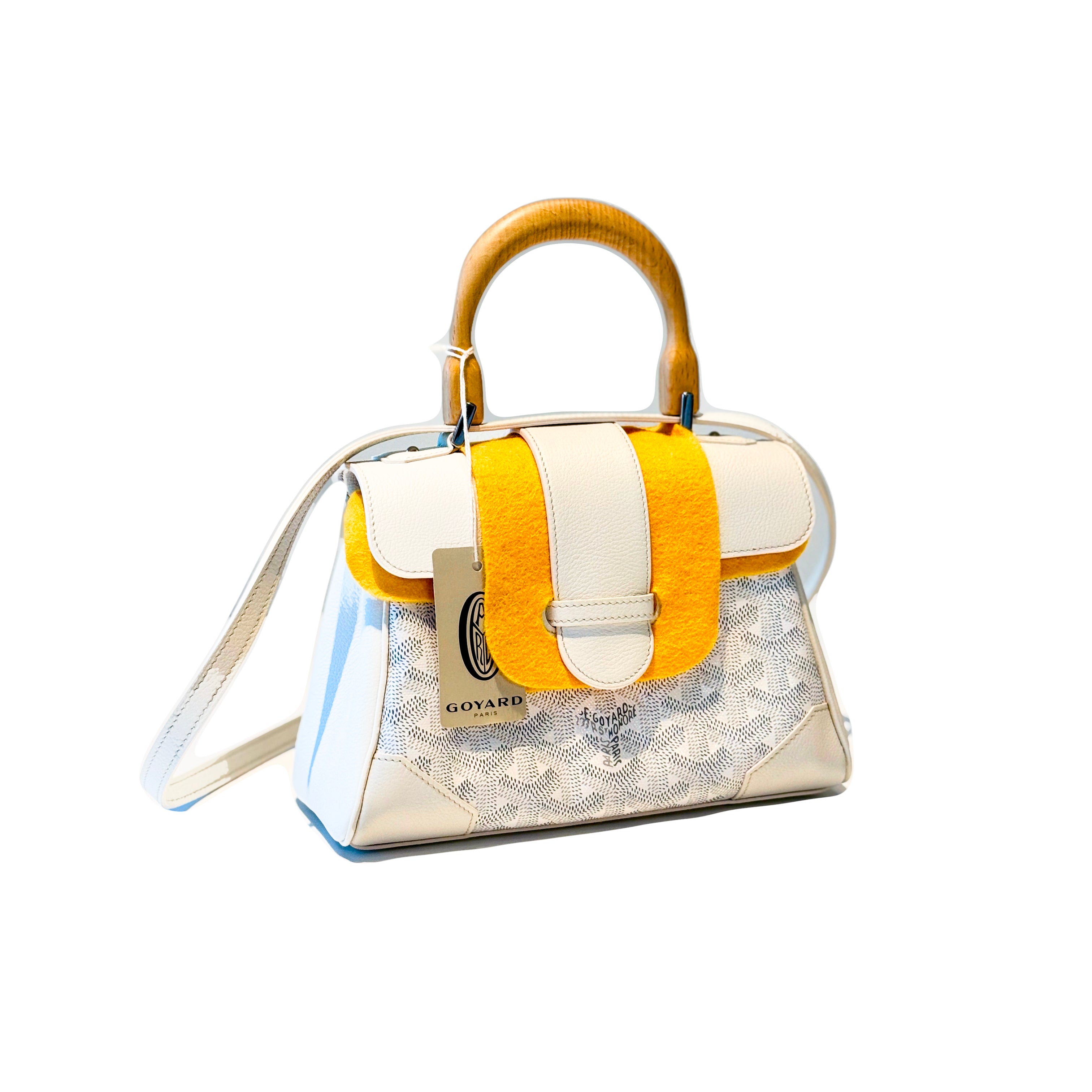 Goyard Saïgon Souple Mini Bag - White
