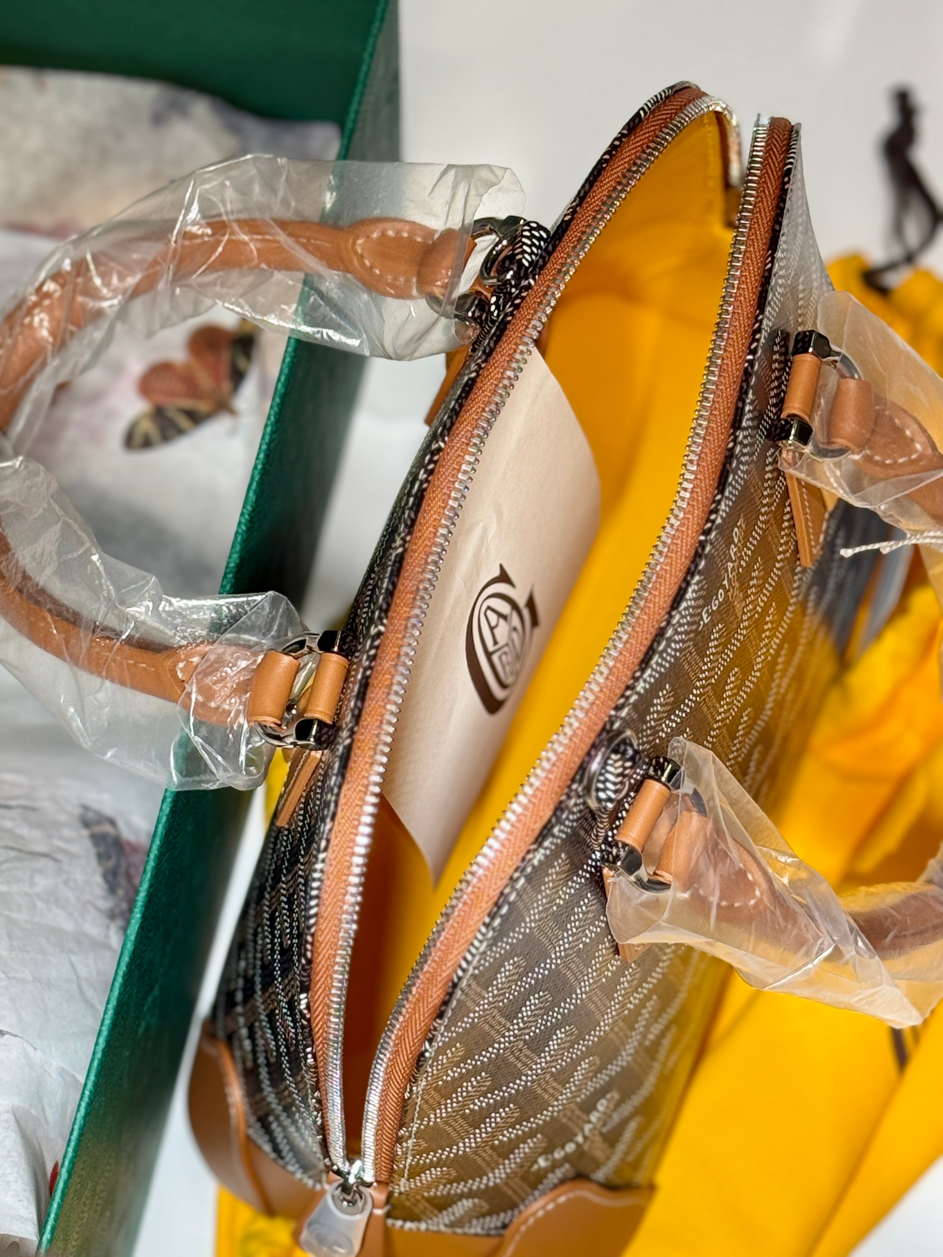 Goyard Vendôme Mini Bag - Tan