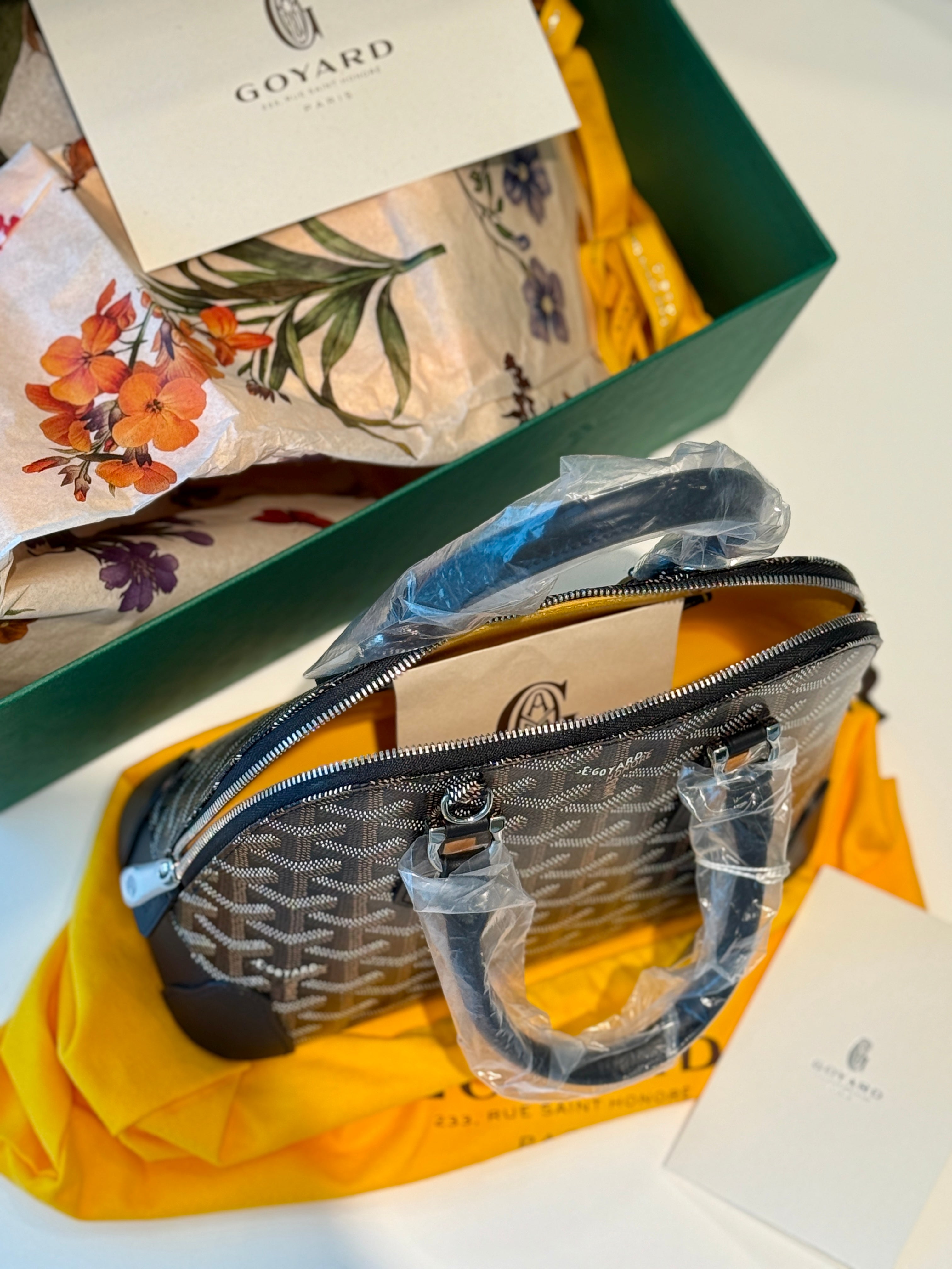 Goyard Vendôme Mini Bag - Black