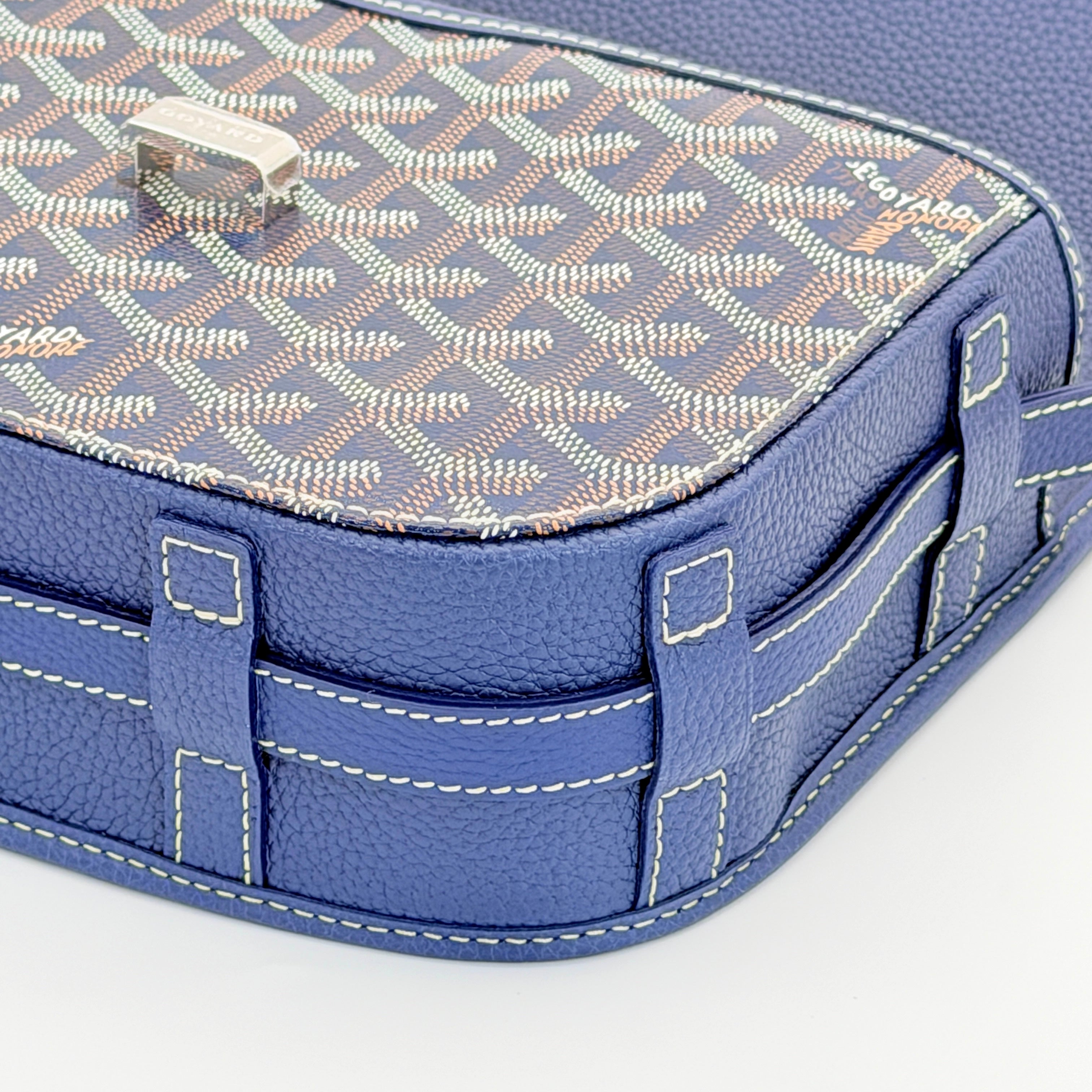 Goyard Belvedere PM Bag - Navy Blue