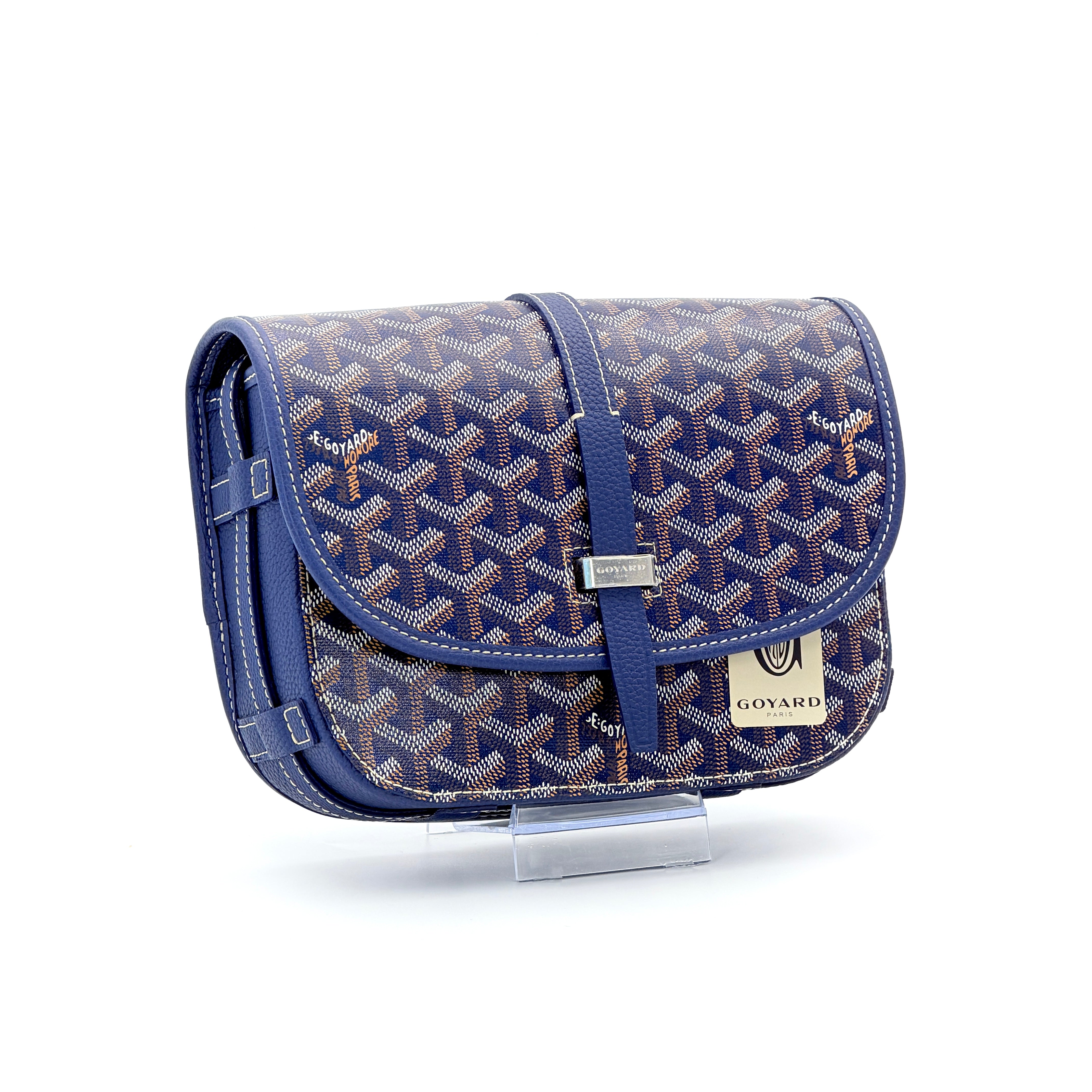Goyard Belvedere PM Bag - Navy Blue